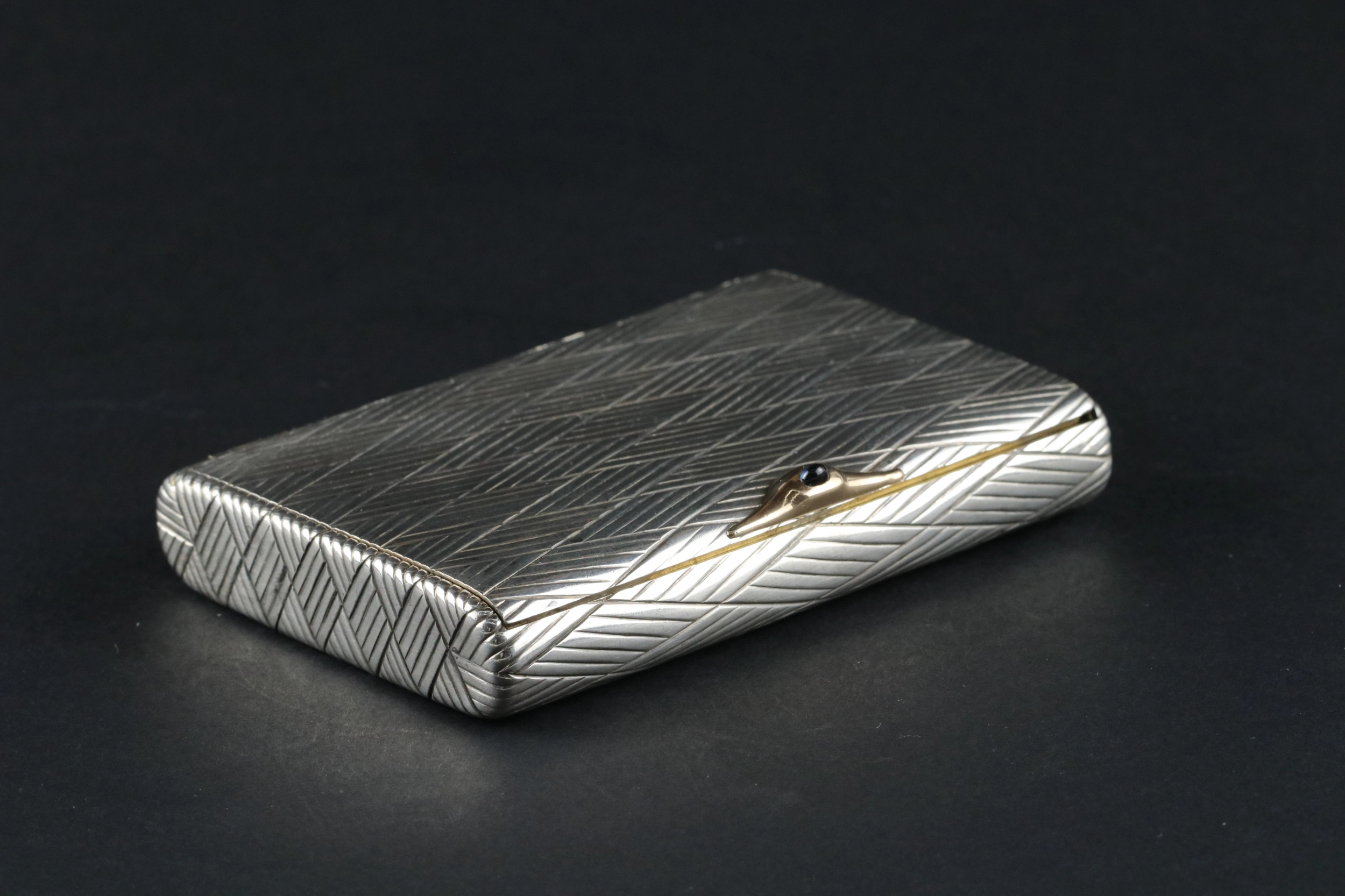Silver cigarette case 