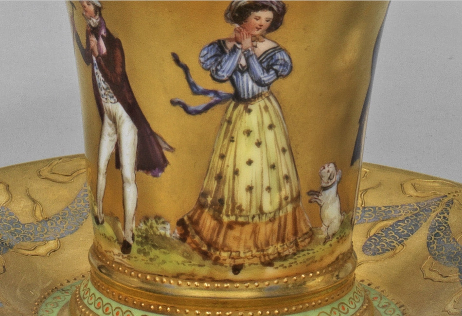 Coffee cup and saucer