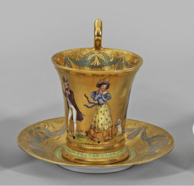 Coffee cup and saucer