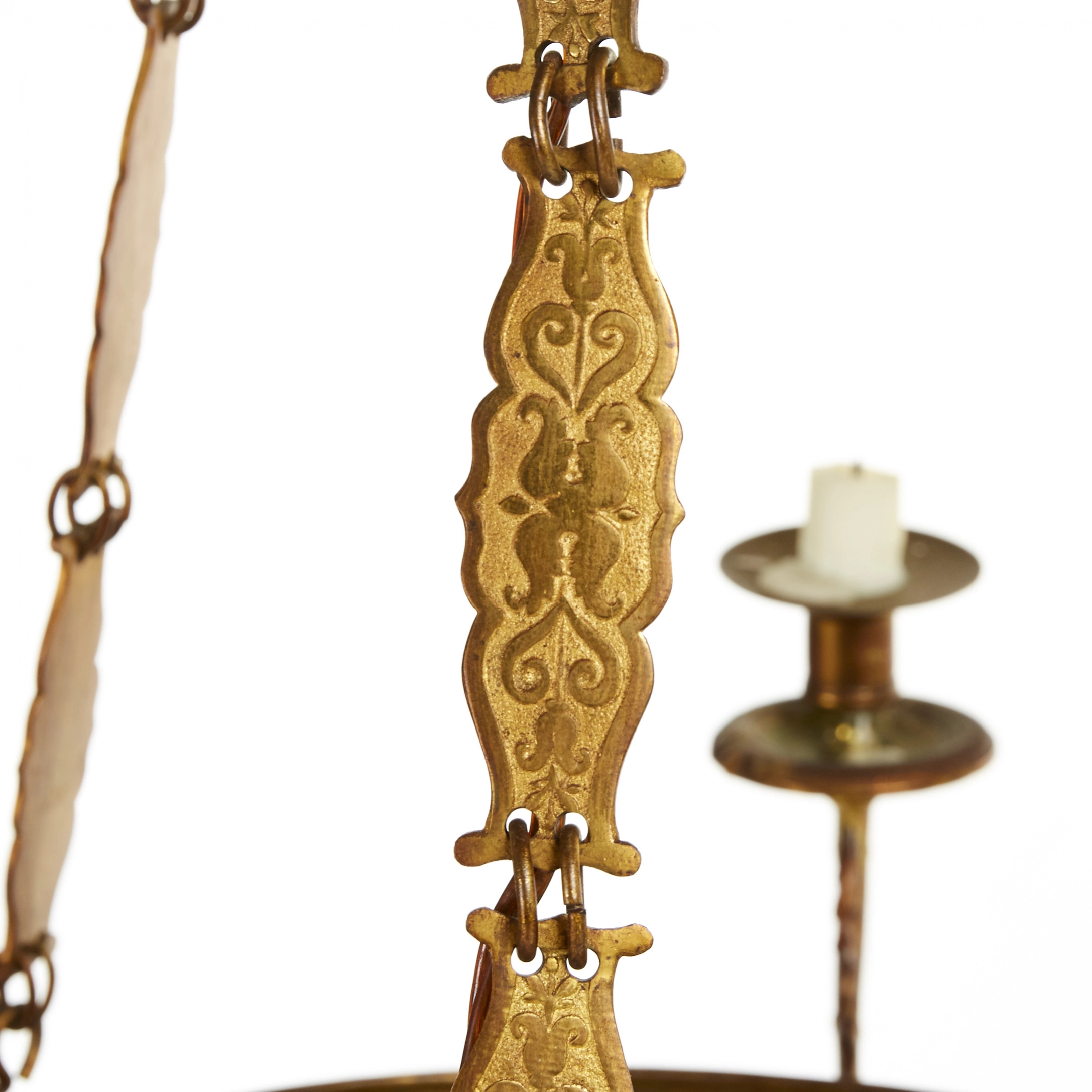 Empire style chandelier. Royal Russia. 19th century. 