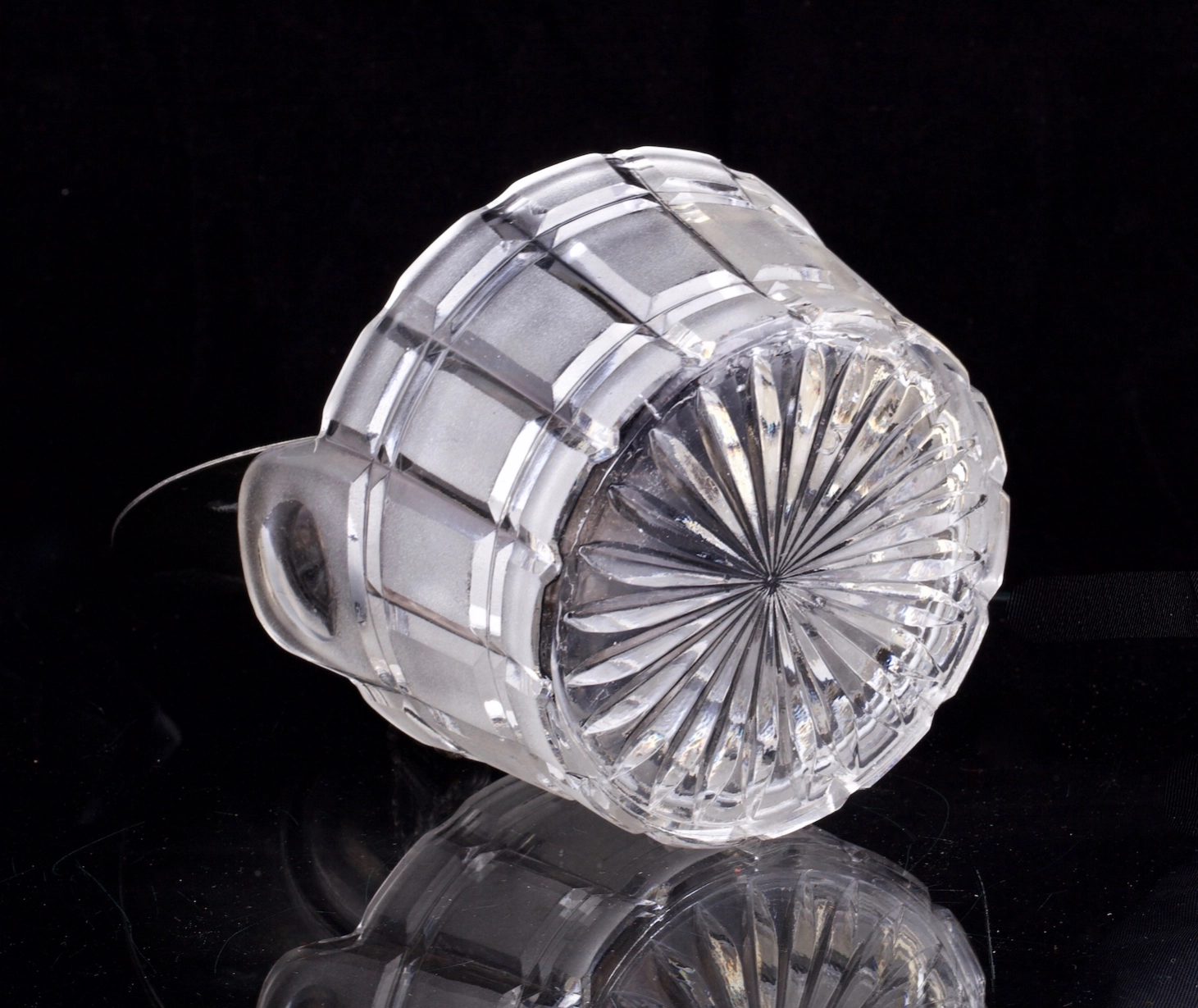 Silver-plated French caviar bowl 
