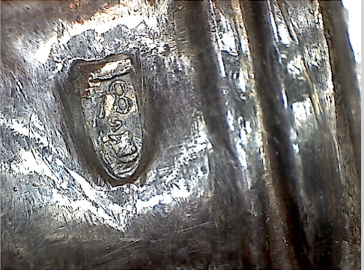 Art Nouveau Letter opener with silver handle 