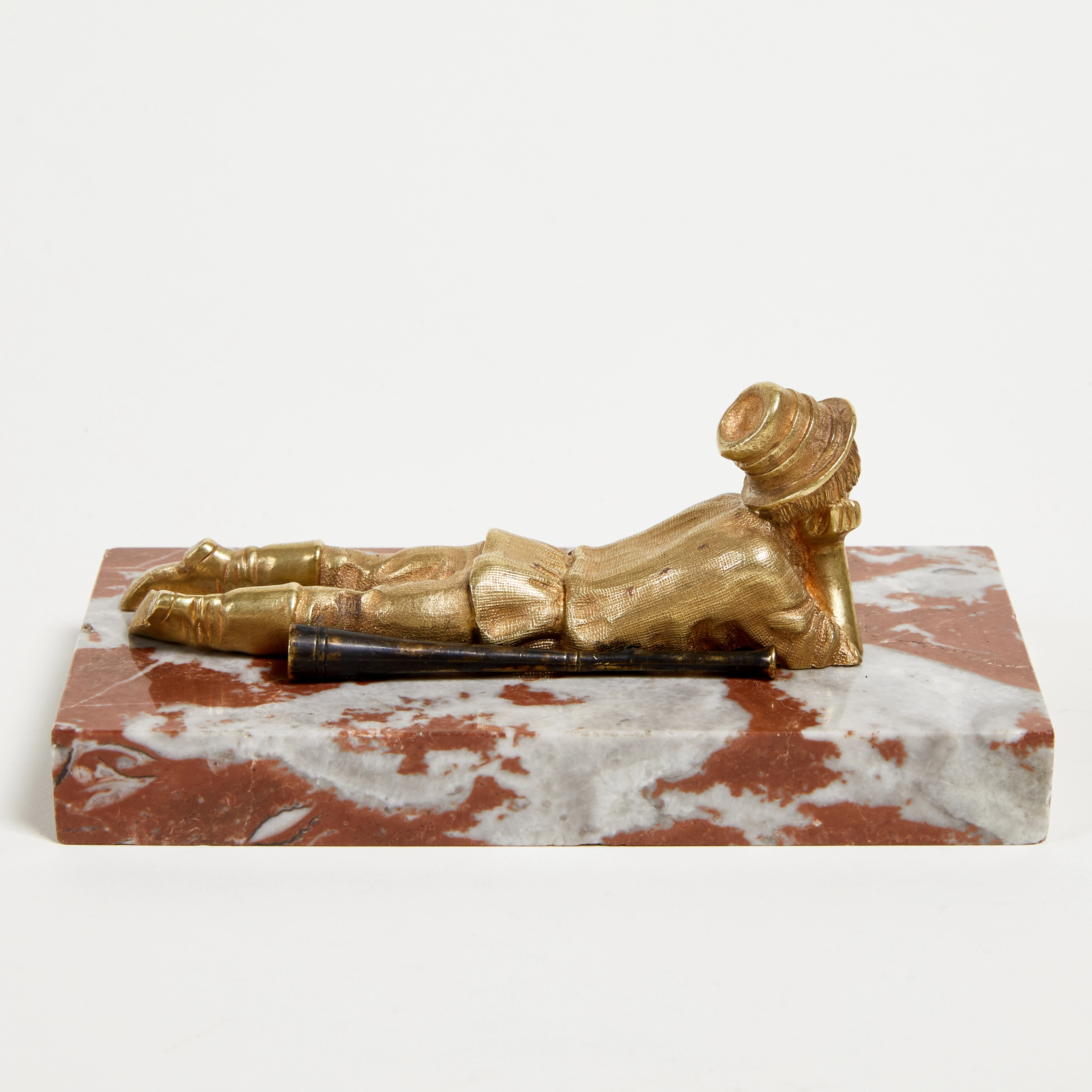 Presse-papiers en bronze russe 