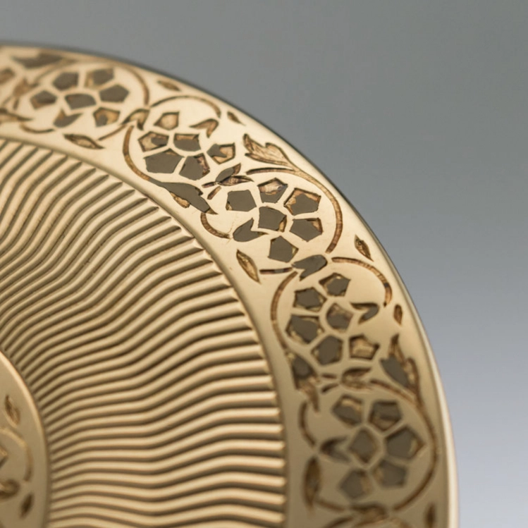 Poudrier d`or Cartier. Art Deco. 