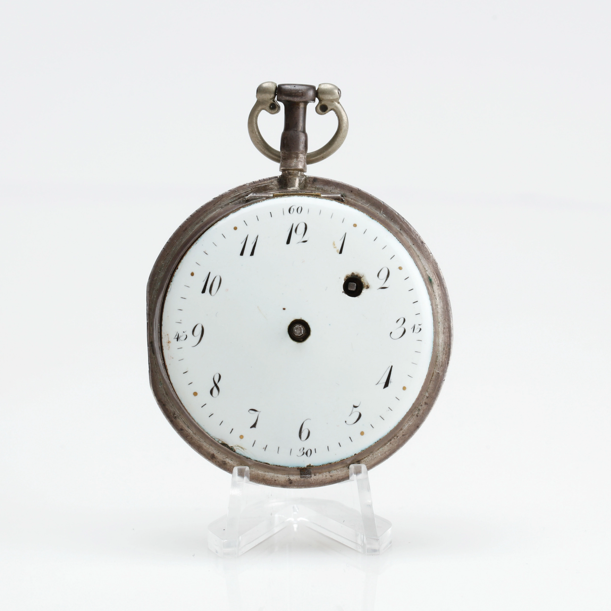 Montre de poche representant une scène erotique. Duchêne à Genève
