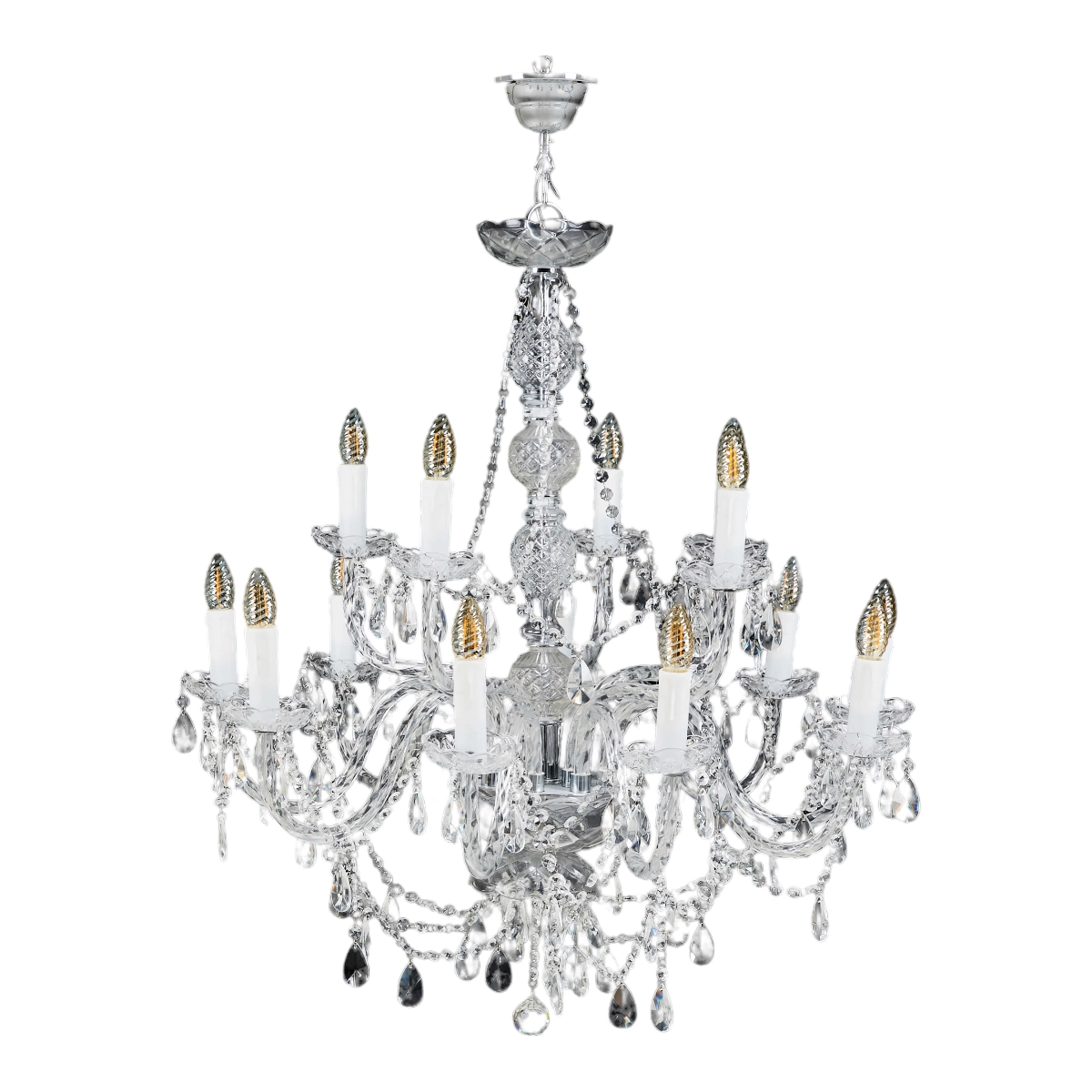 Chandelier for 14 candles. KARE DESIGN. Giorgio Cavallo