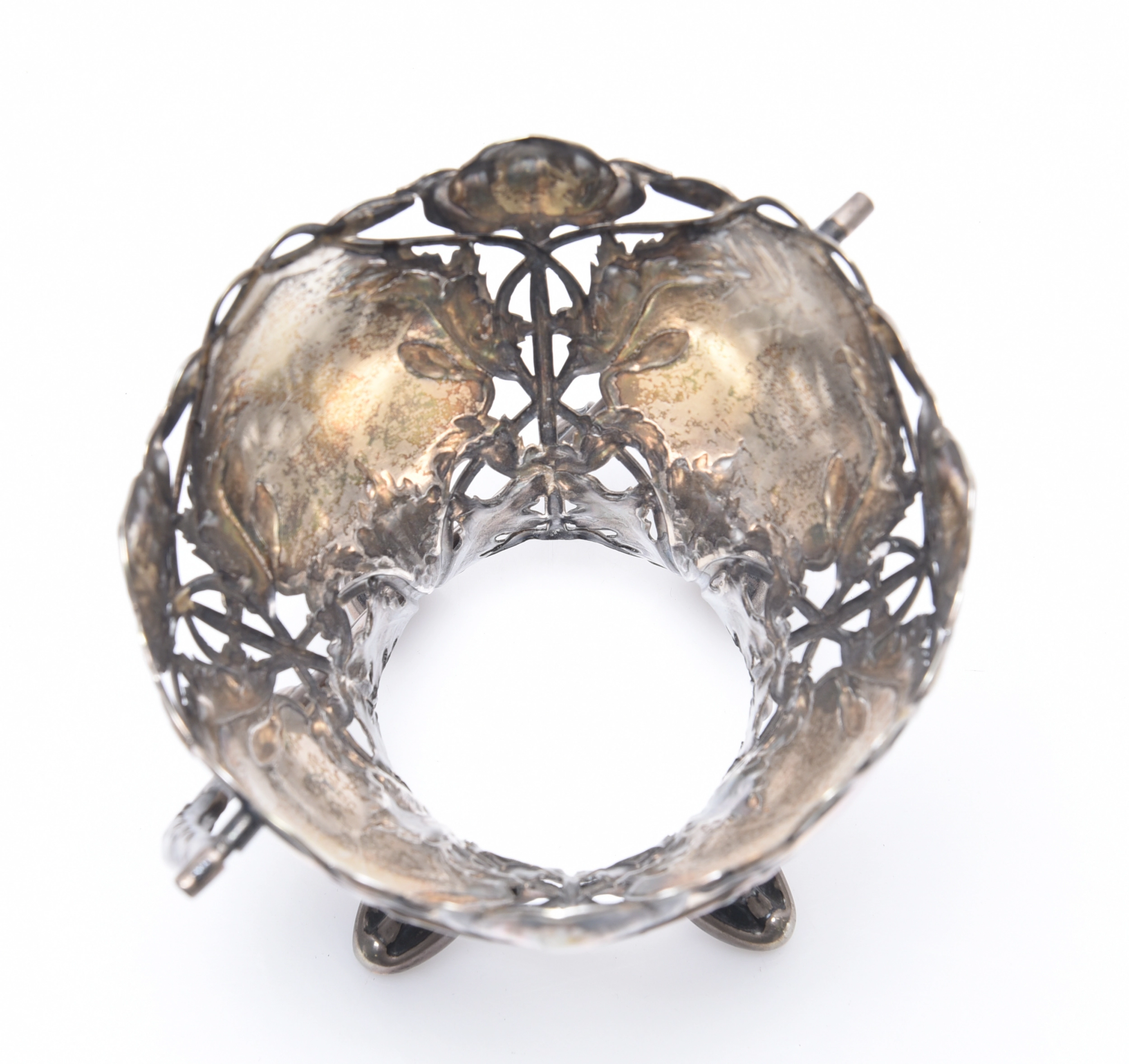 Серебряная вазочка для конфет. Karl Andersson. Стокгольм, 1902 г.