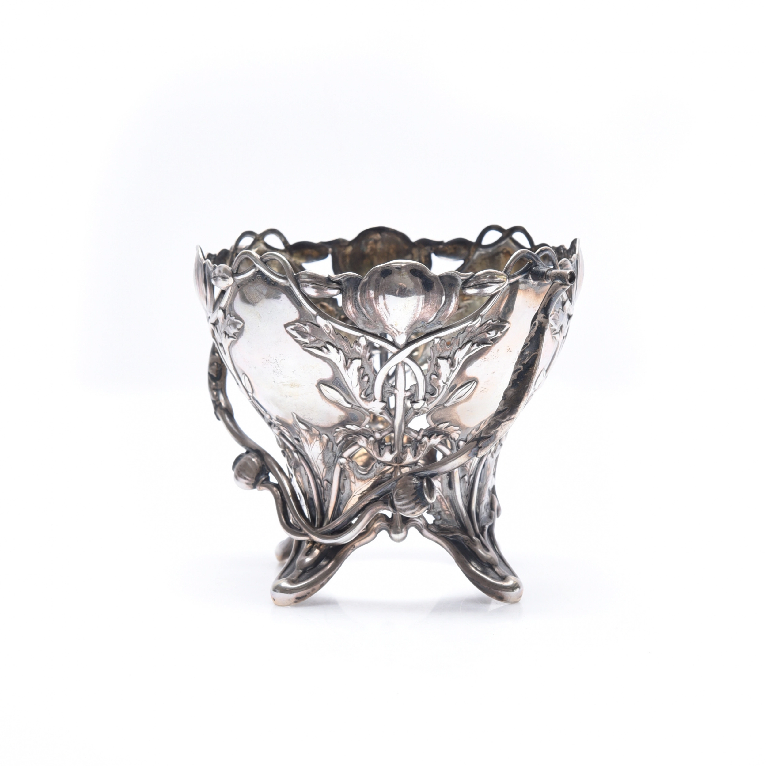 Серебряная вазочка для конфет. Karl Andersson. Стокгольм, 1902 г.