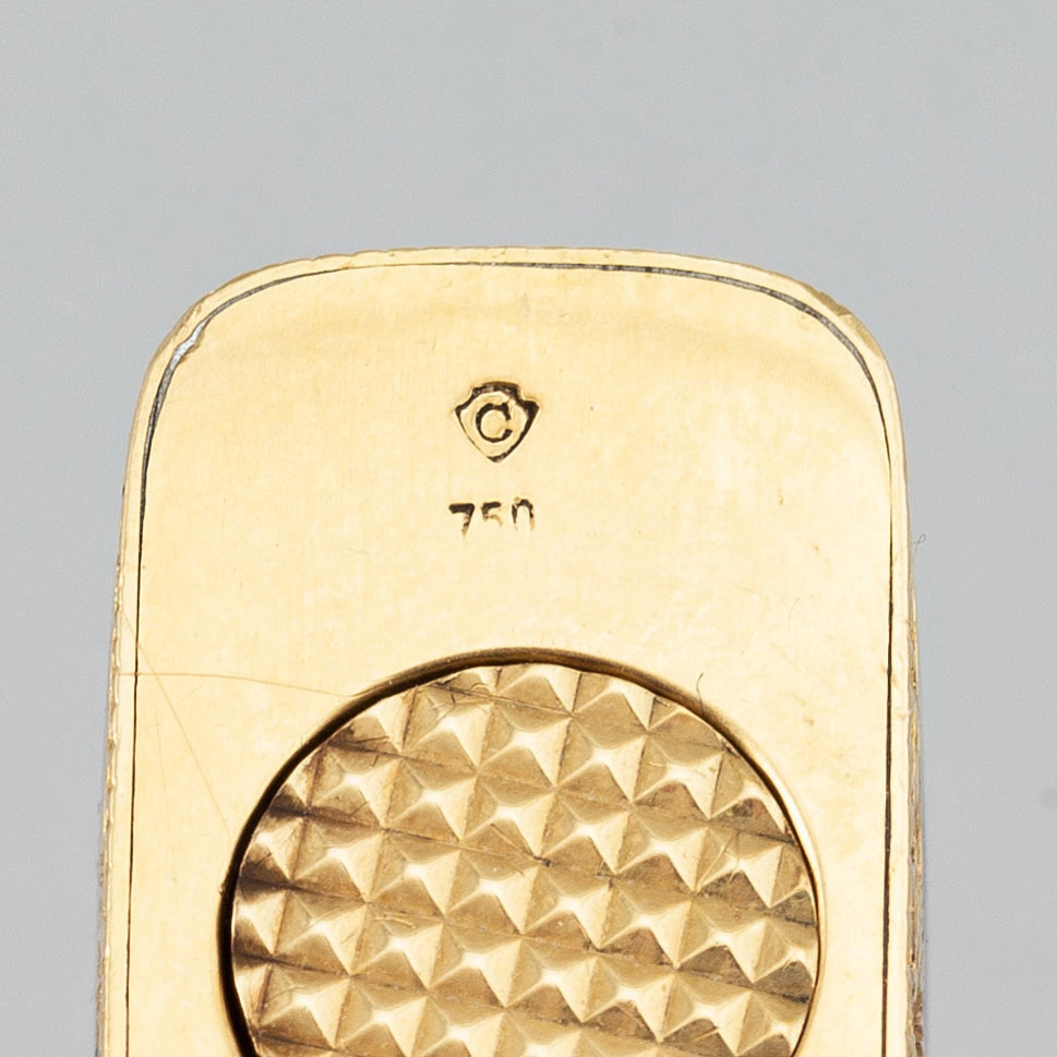 Зажигалка Dunhill. 18 К золото.