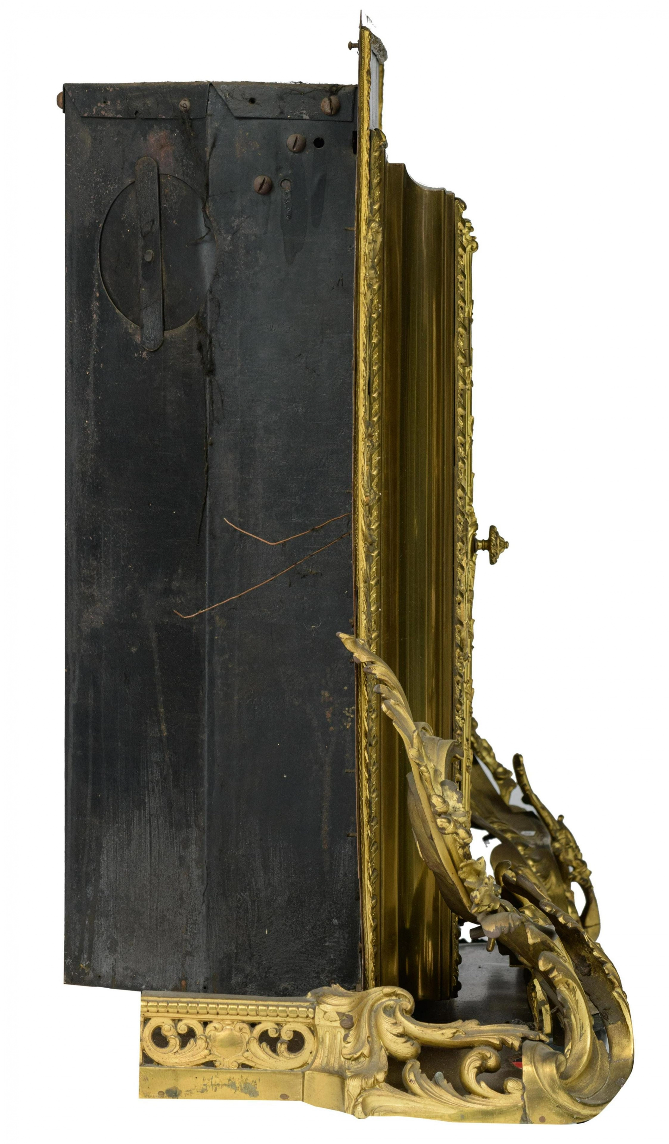 Fireplace set. Napoleon III. 19th century 