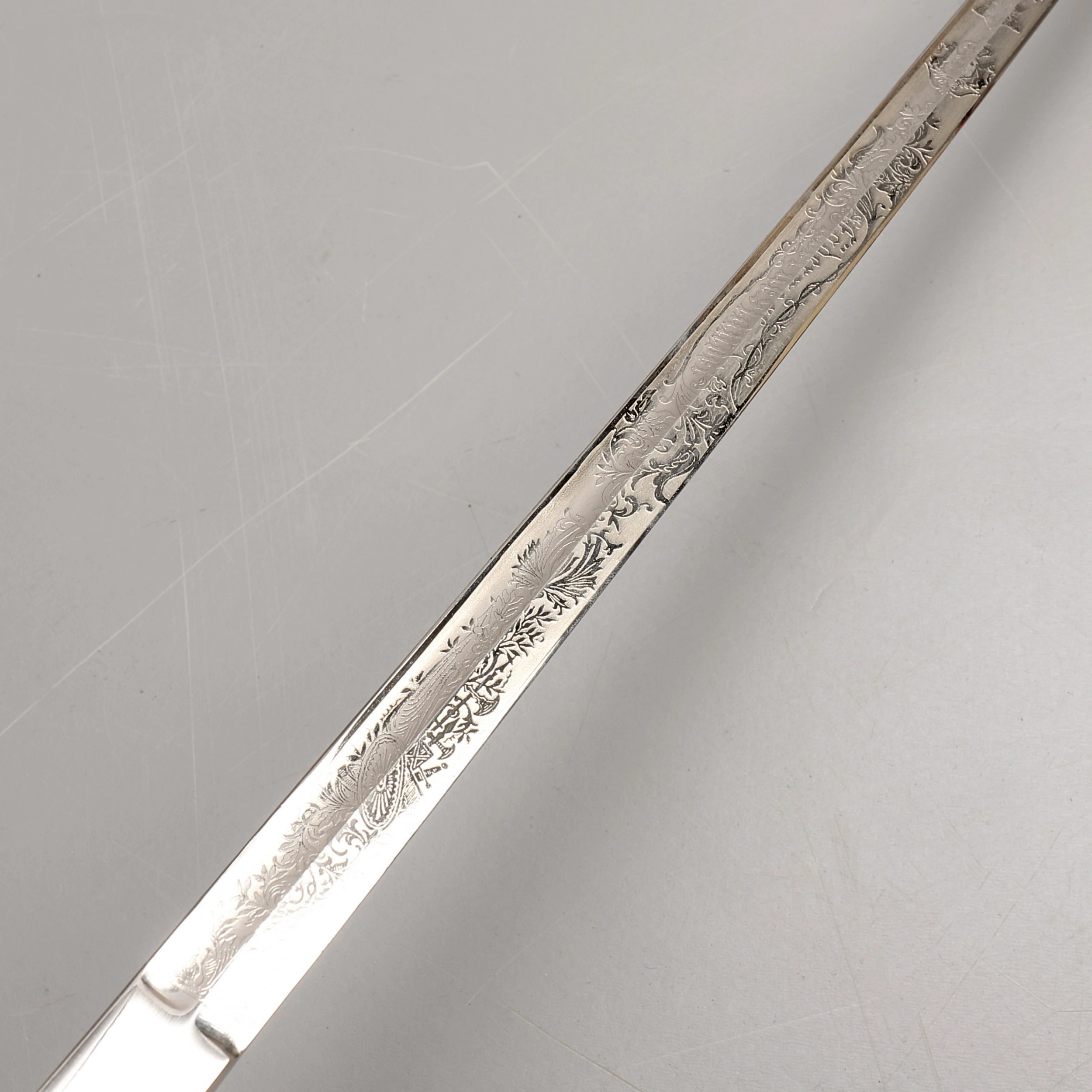 Swedish saber, naval, officer. 1876 