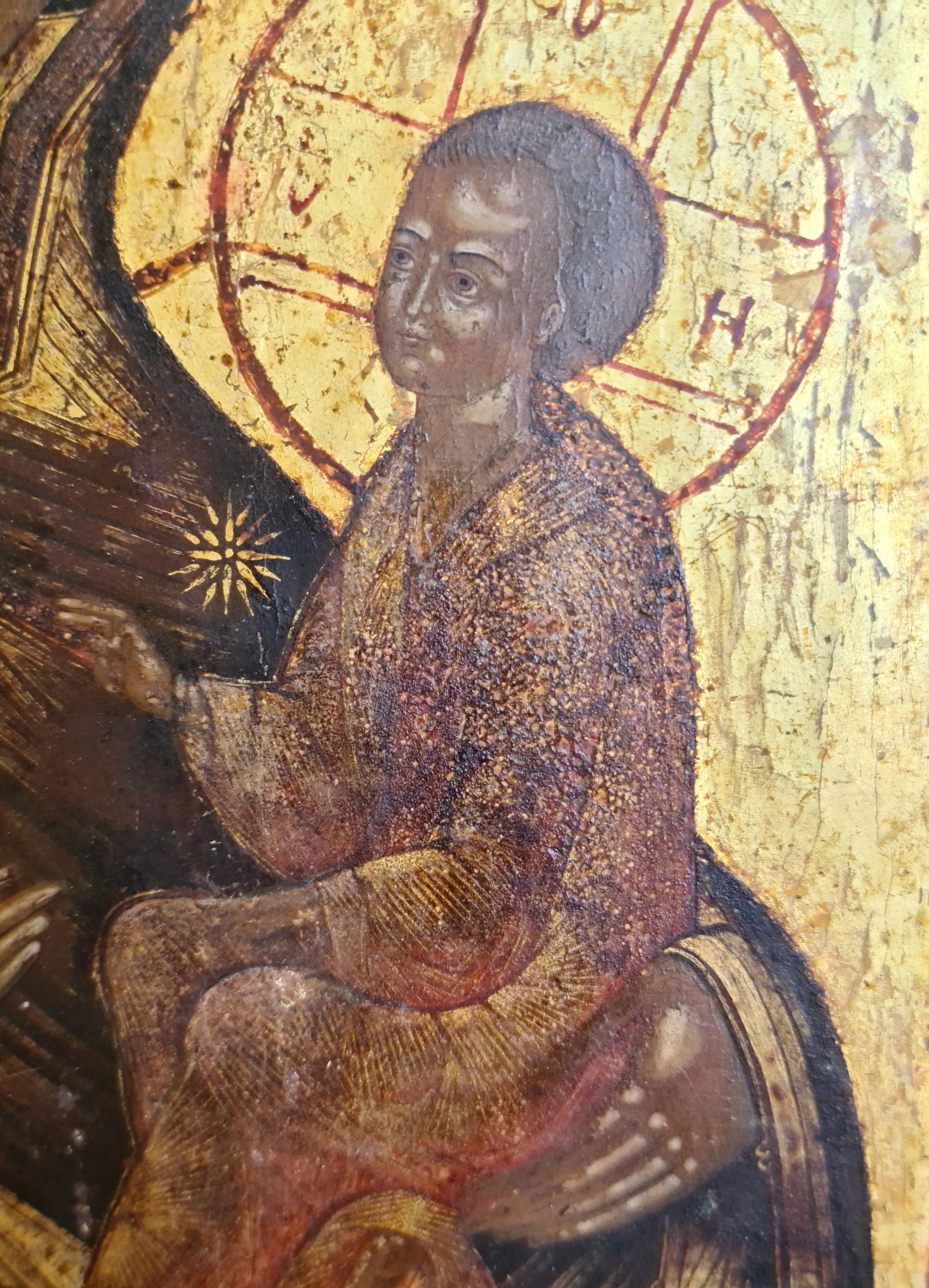 Ancienne icône du vieux croyant de la Mère de Dieu 