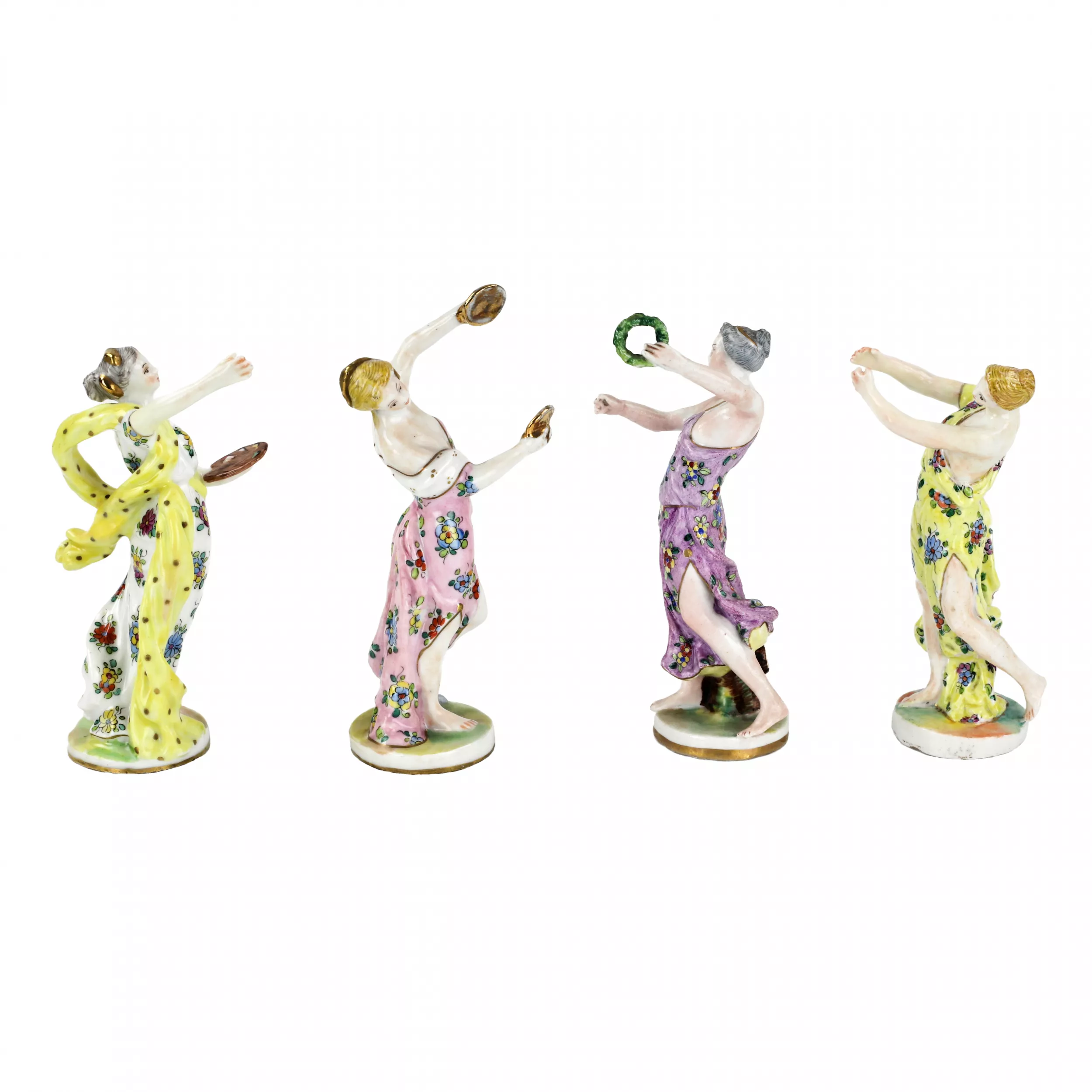 Porcelain group Allegory of Art 