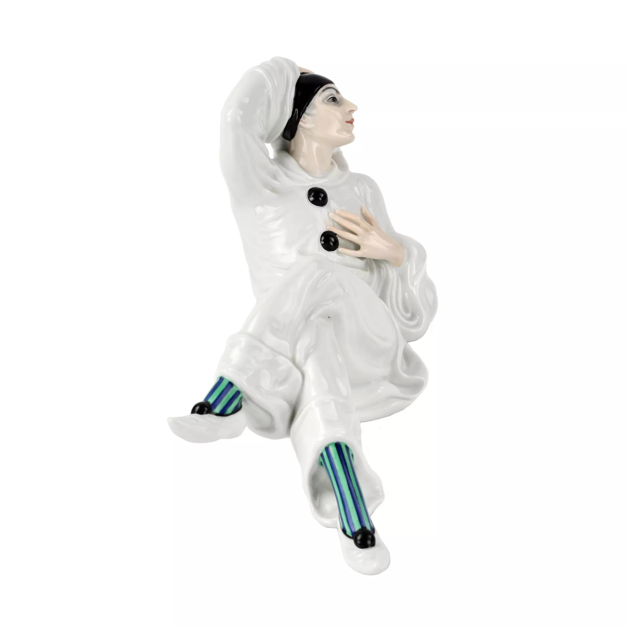 Porcelain figurine Pierrot Rosenthal, 1920. 