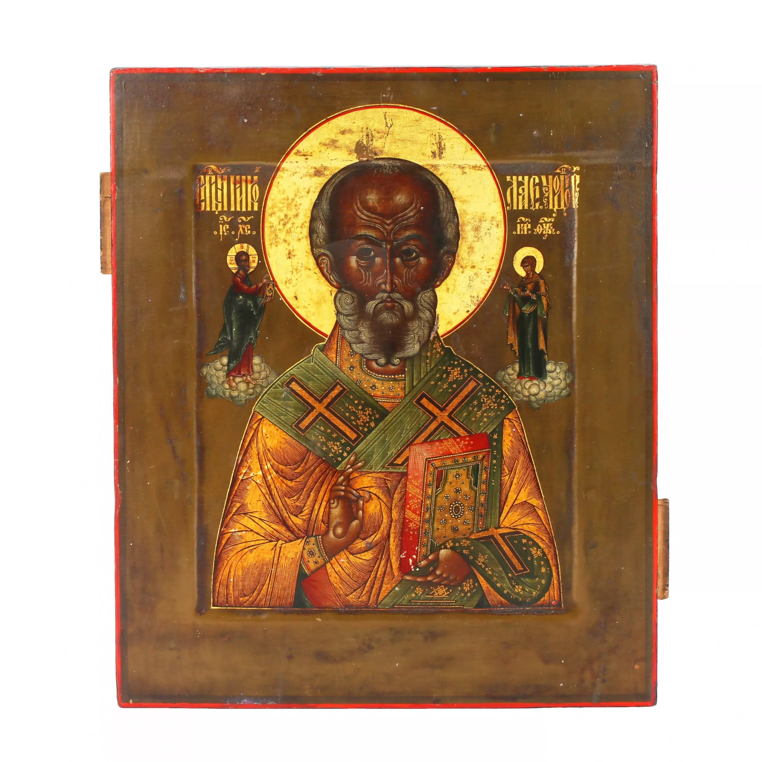 Icône analogique de Saint-Nicolas, seconde moitie du XIXe siècle. 