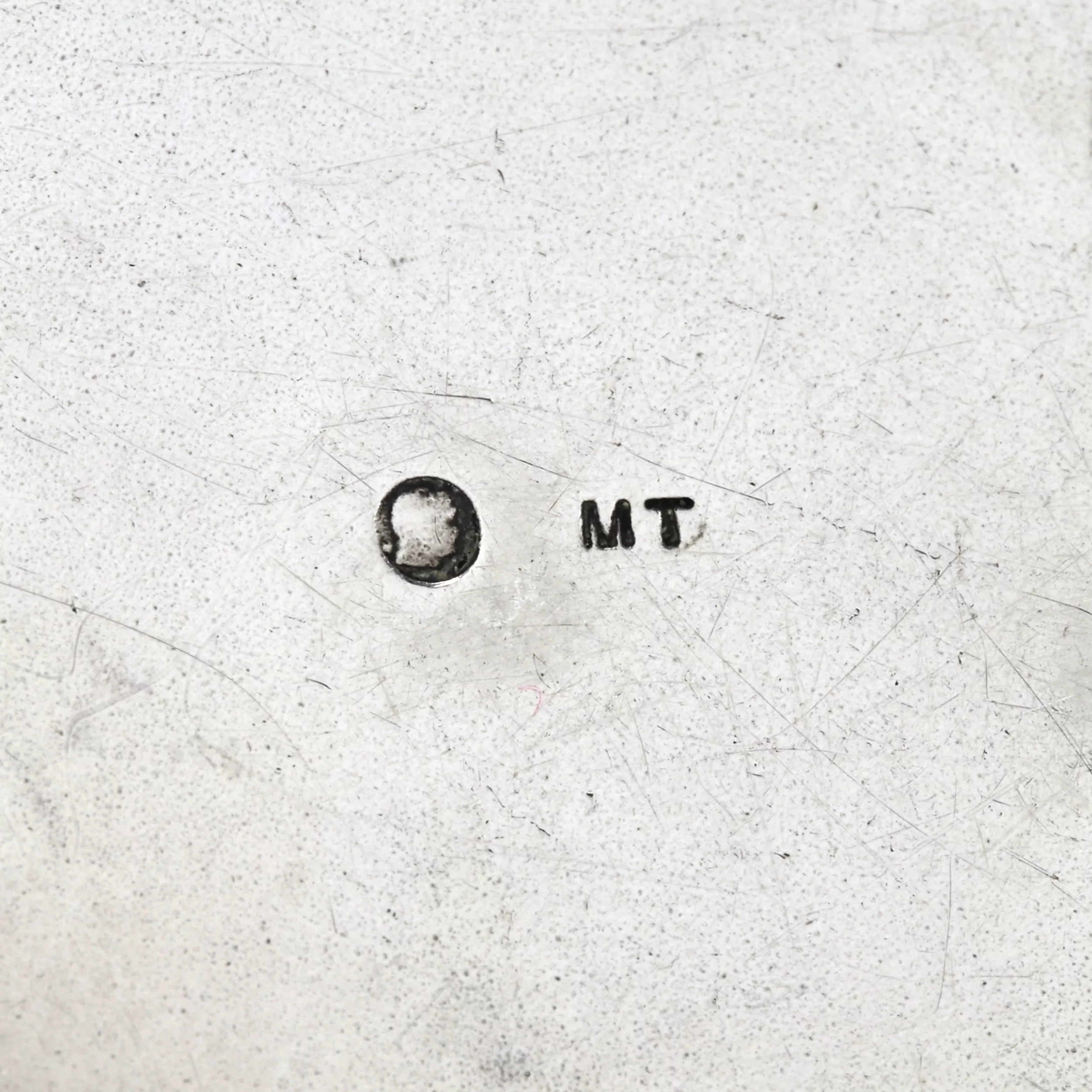 Pied d`argent de Mikhail Tarasov. Avant-poste de Bogatyrskaïa. Debut du 20ème siècle. 