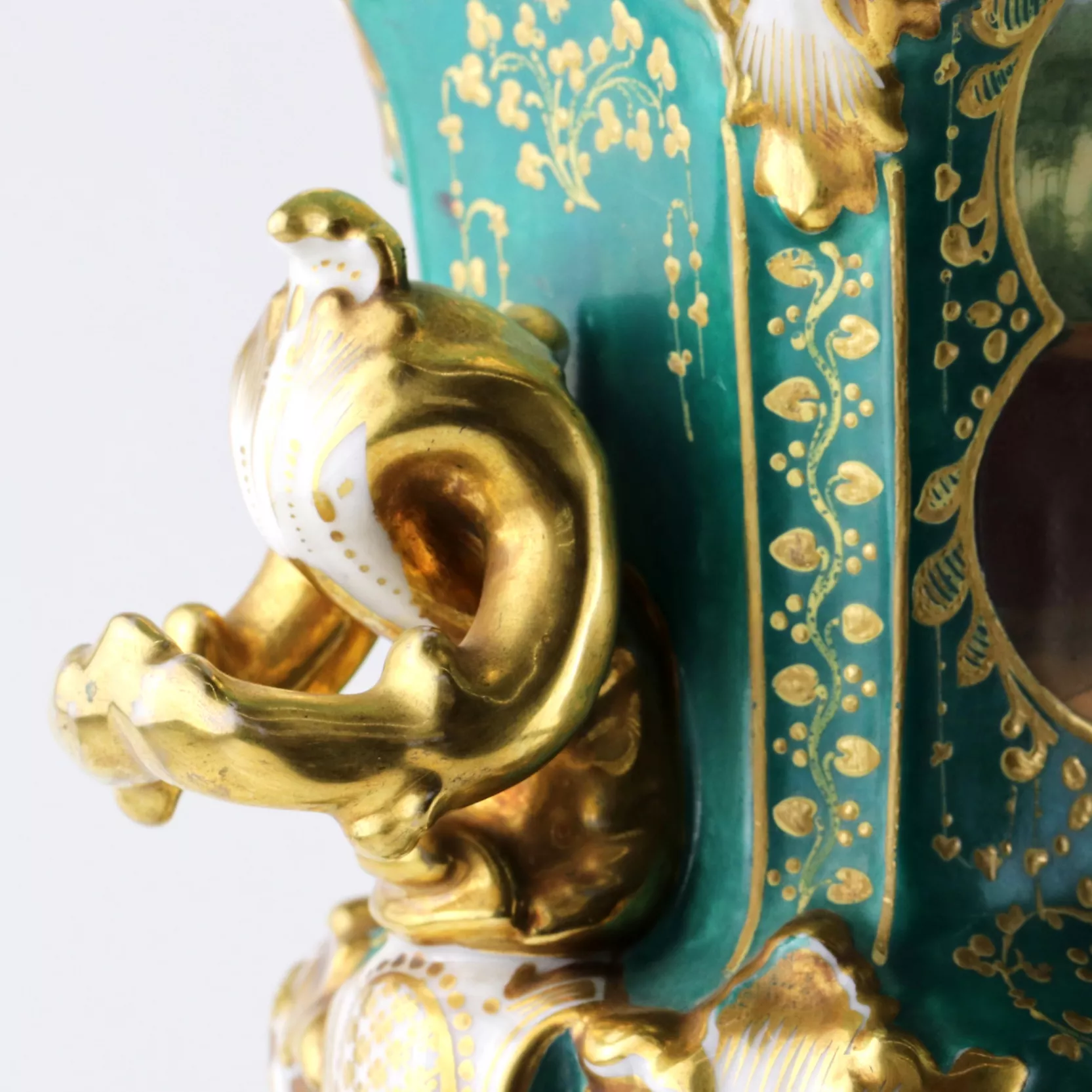Paire de Vases Epoque Galant. 