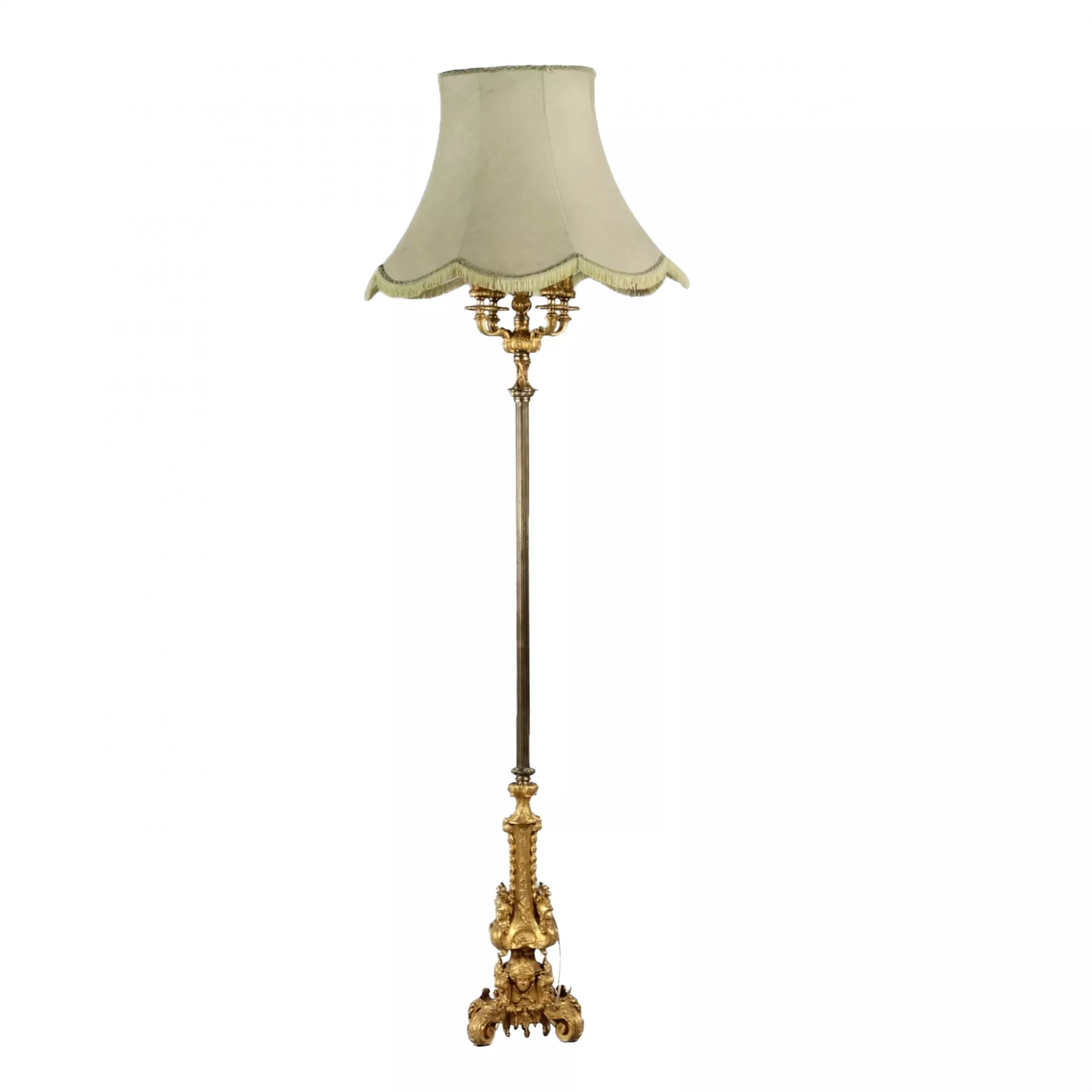 Floor lamp Louis XVI style. 