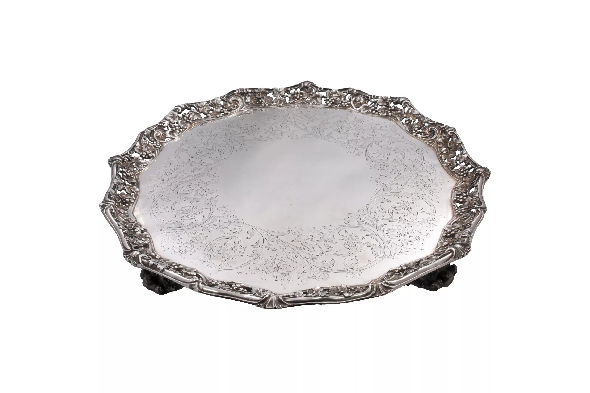 Серебряный сервиз из 6 предметов. Лондон , W.H. и John S. 1837-1851 гг.