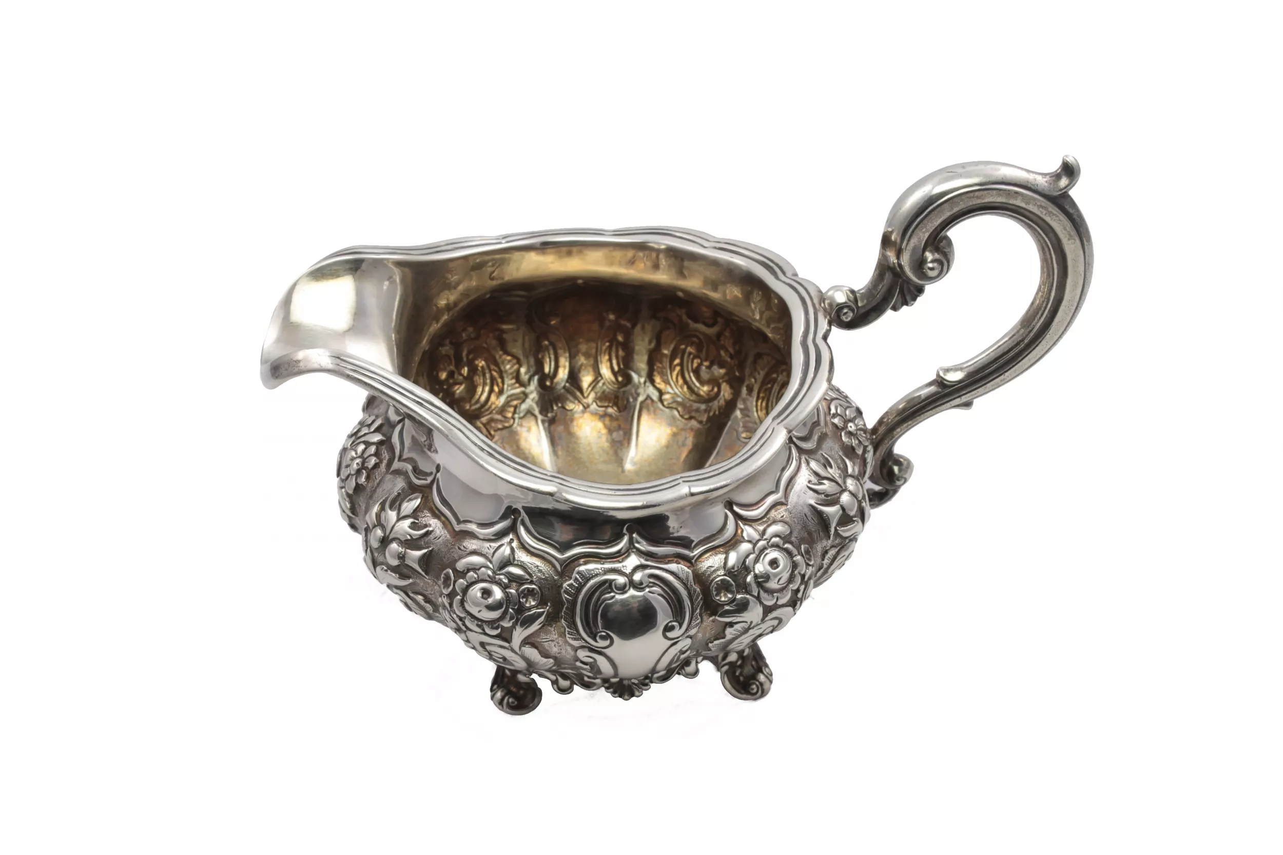 Серебряный сервиз из 6 предметов. Лондон , W.H. и John S. 1837-1851 гг.