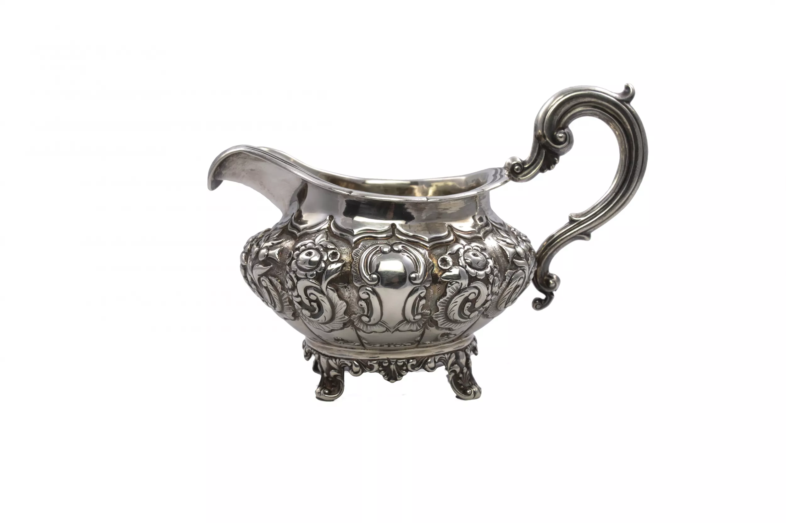Серебряный сервиз из 6 предметов. Лондон , W.H. и John S. 1837-1851 гг.