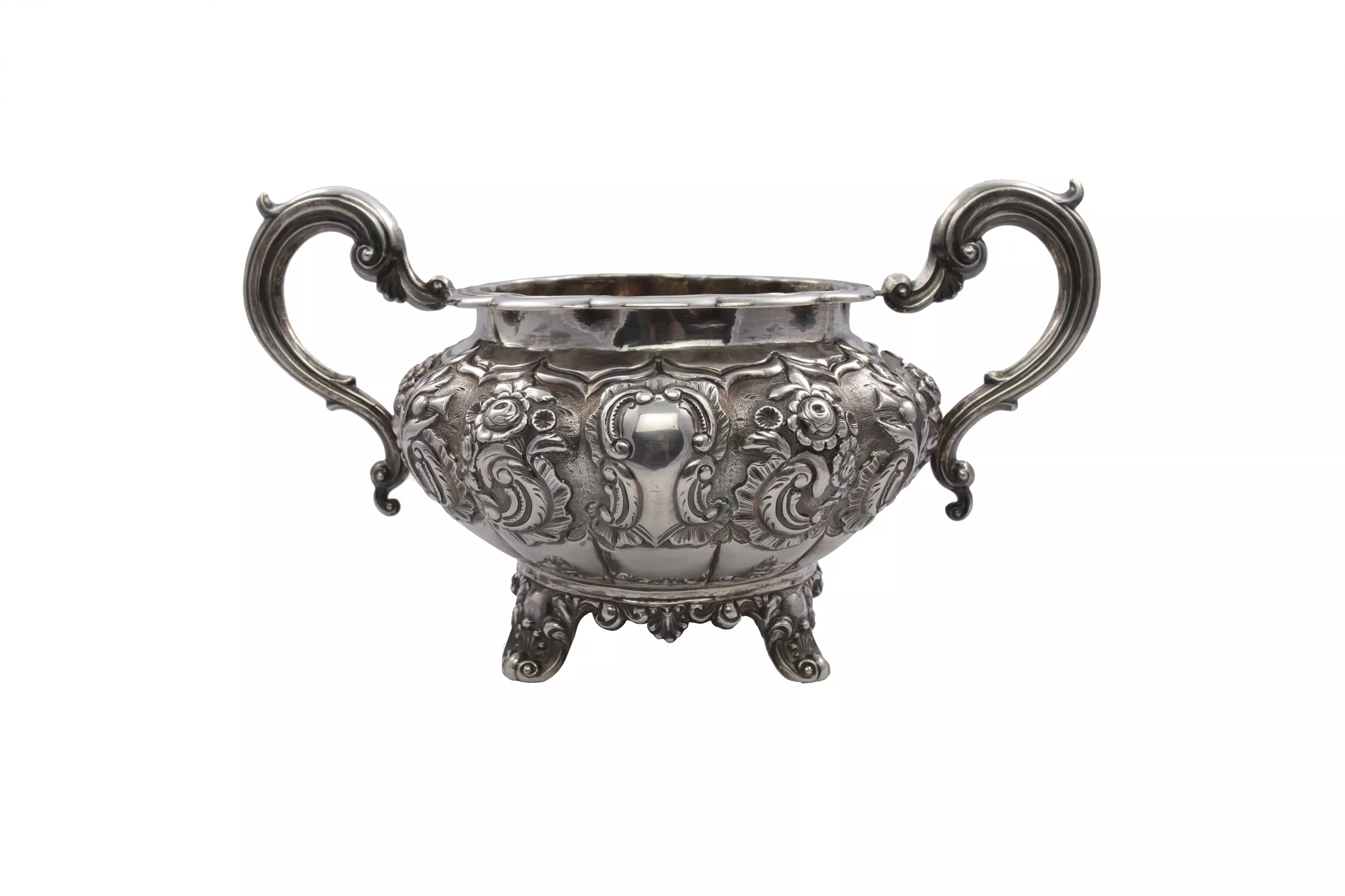 Серебряный сервиз из 6 предметов. Лондон , W.H. и John S. 1837-1851 гг.