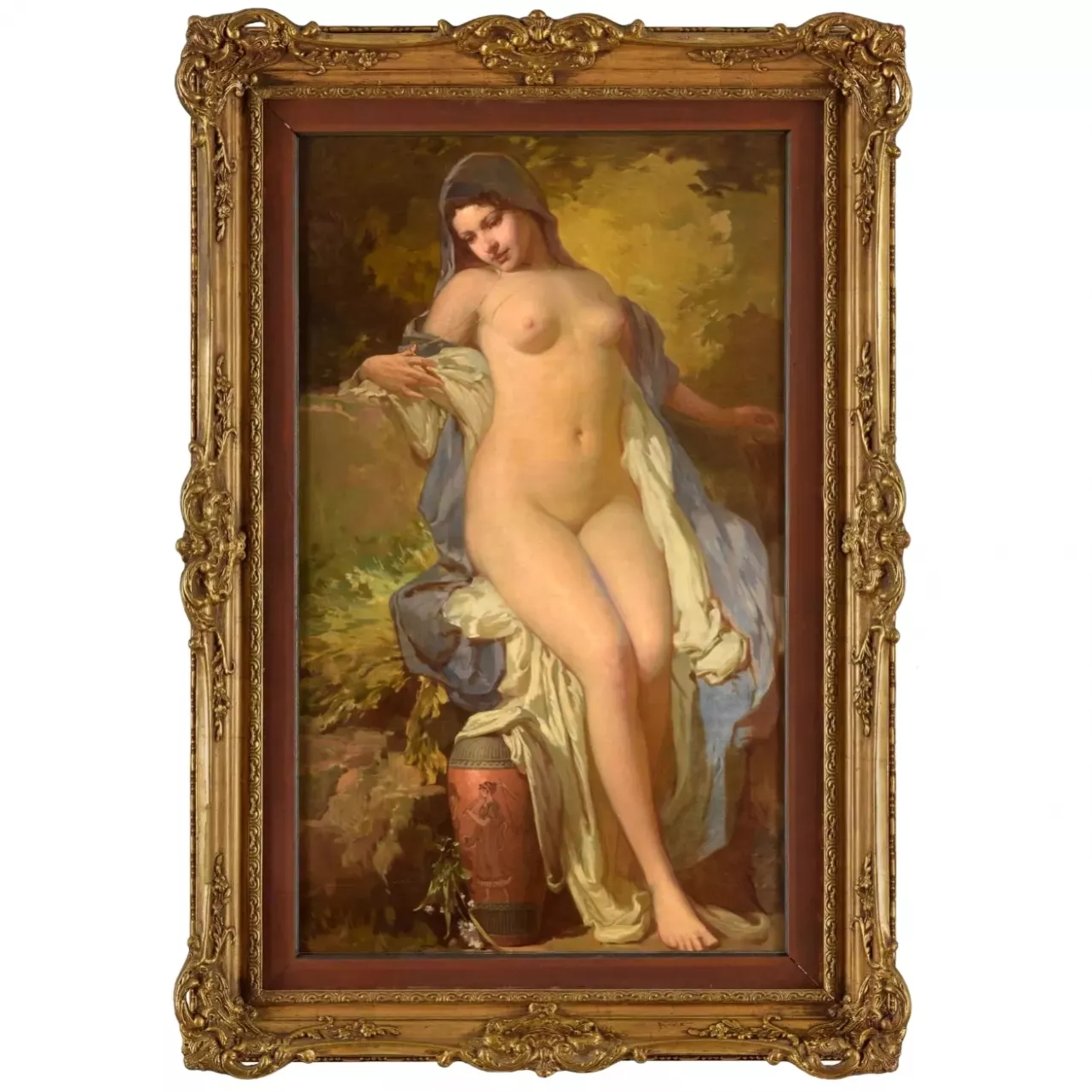Janos Gabriel Stein. Nymphe de Venus. Personnification de l`Amour. Debut du 20ème siècle. 