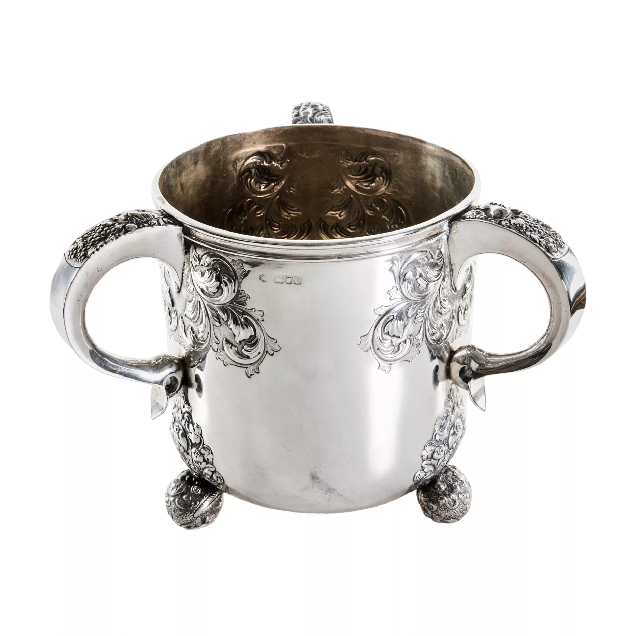 Seau à champagne en argent. Carrington & Co - John Bodman Carrington, Londres 1897 