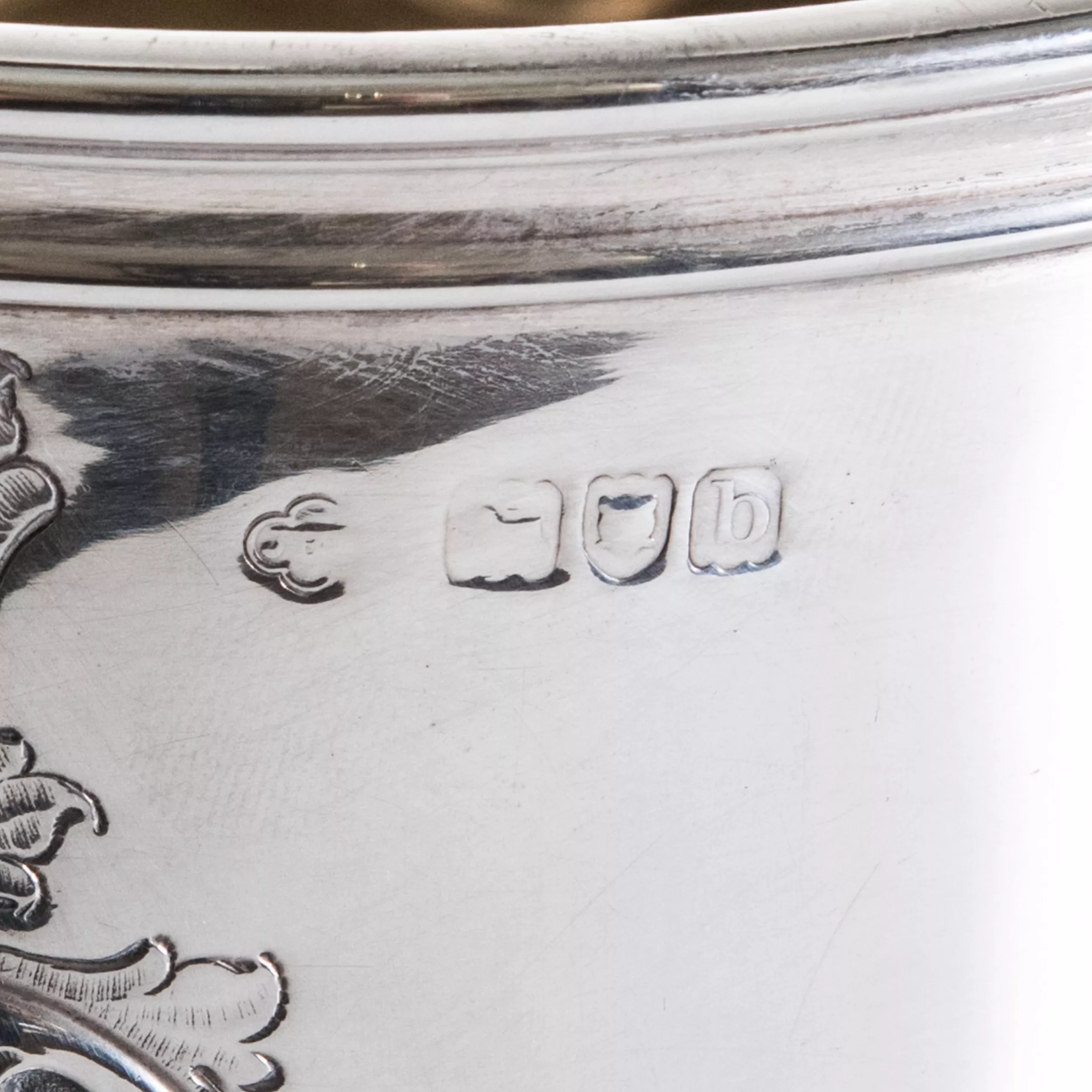 Seau à champagne en argent. Carrington & Co - John Bodman Carrington, Londres 1897 