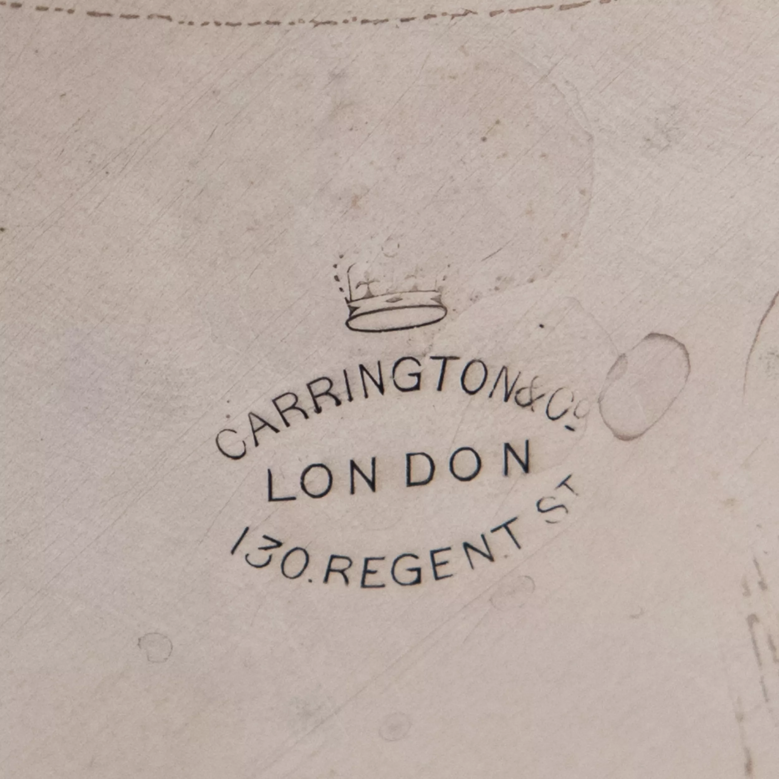 Seau à champagne en argent. Carrington & Co - John Bodman Carrington, Londres 1897 