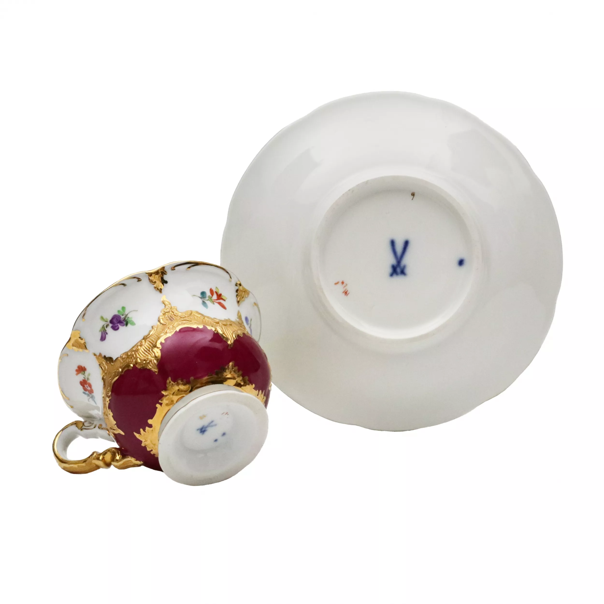 Meissen. Кофейный сервиз мокка B-Form на 6 персон.