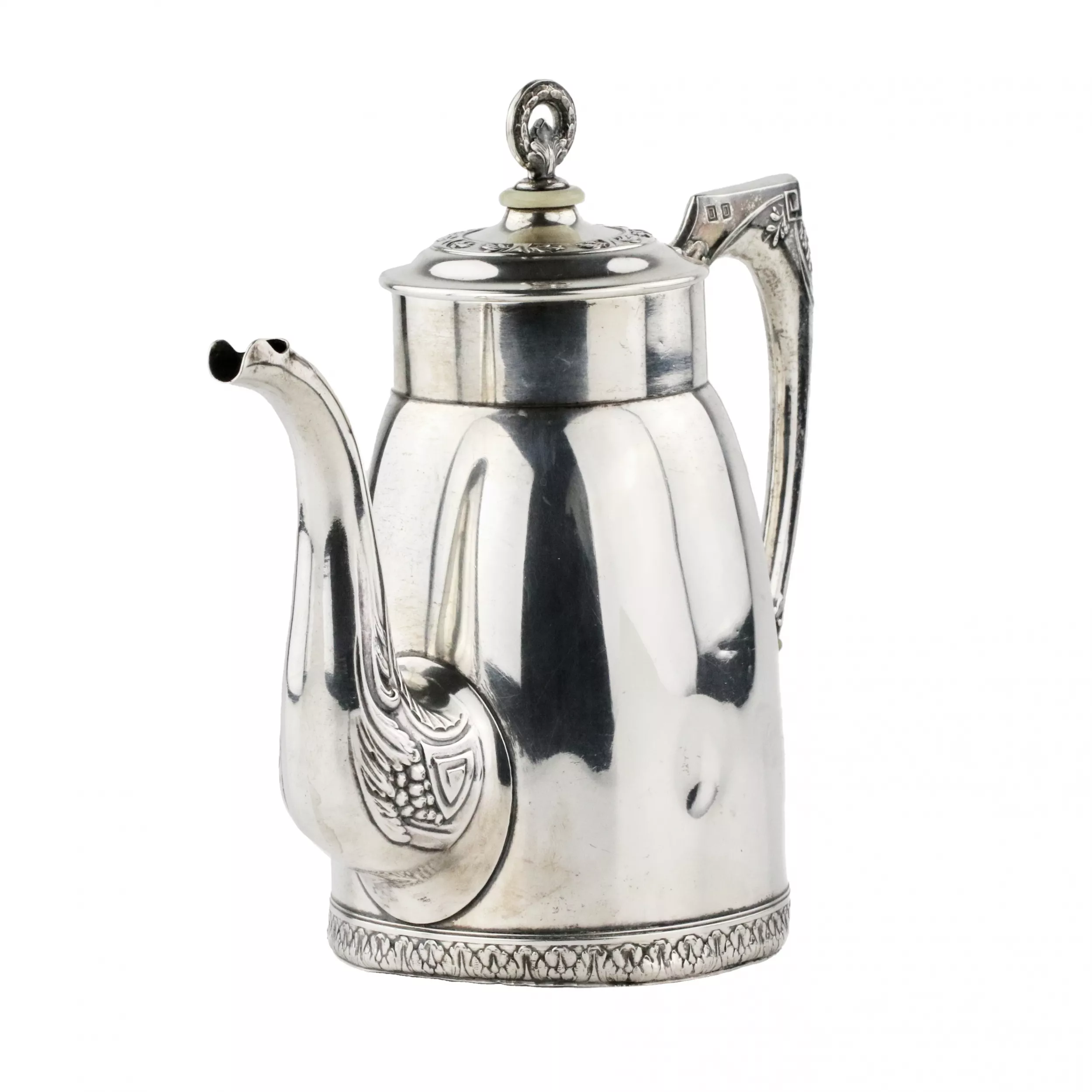 Service à the et cafe en argent russe. 2e Artel de Moscou. 1908-1917. 