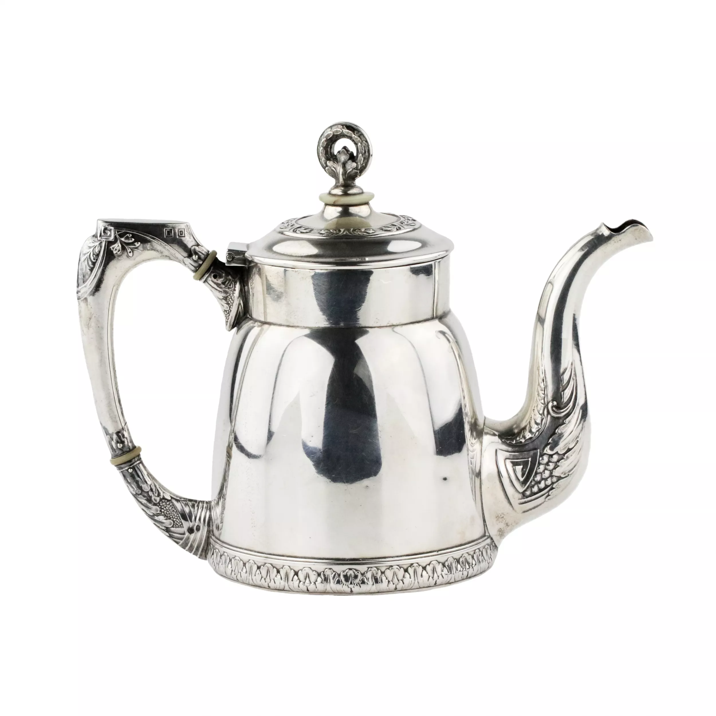 Service à the et cafe en argent russe. 2e Artel de Moscou. 1908-1917. 