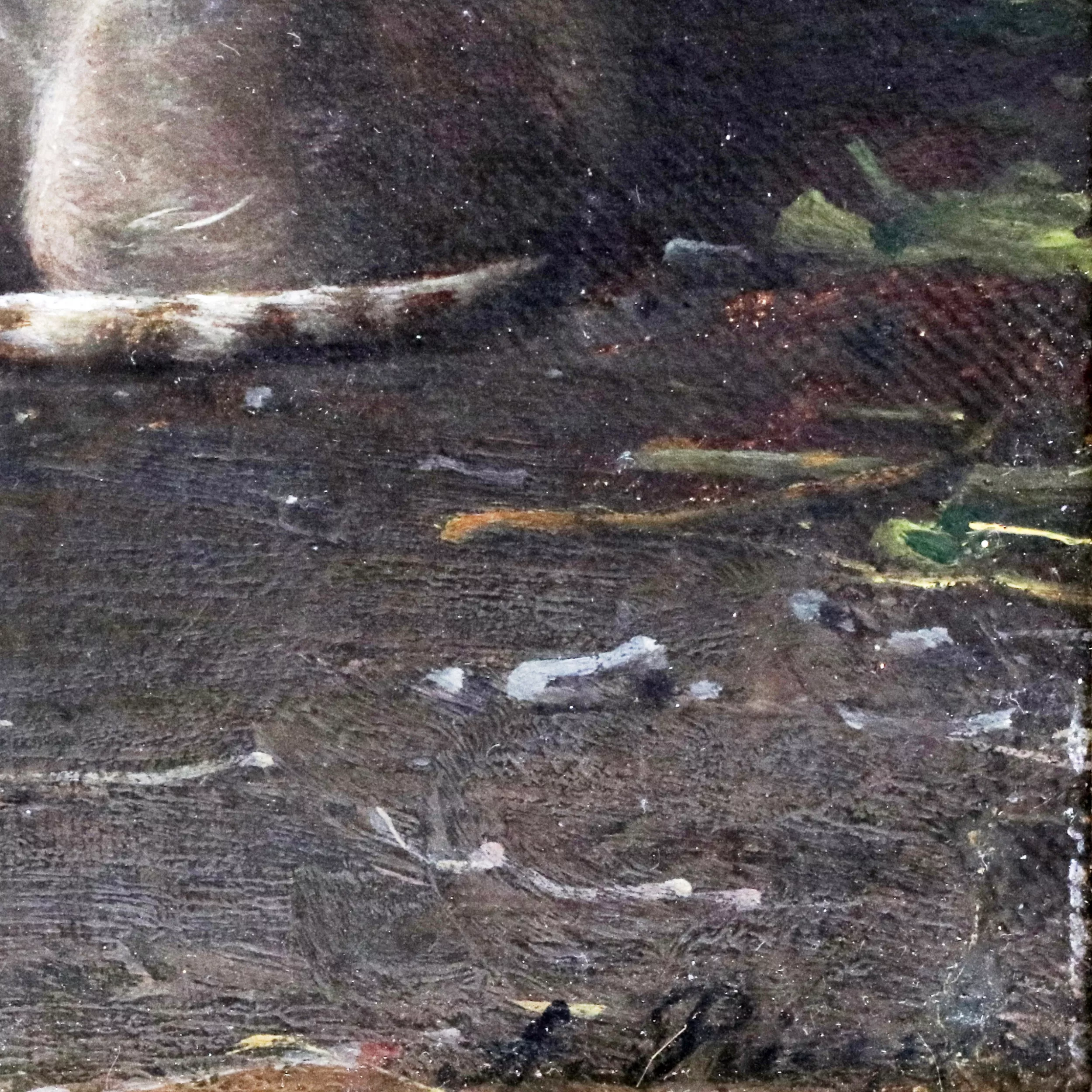 JEU AVEC DES CHATS. ALEXANDRE RIZZONI (1836 - 1902) RUSSIE - ITALIE, SECONDE MOITIÉ DU XIXE SIÈCLE