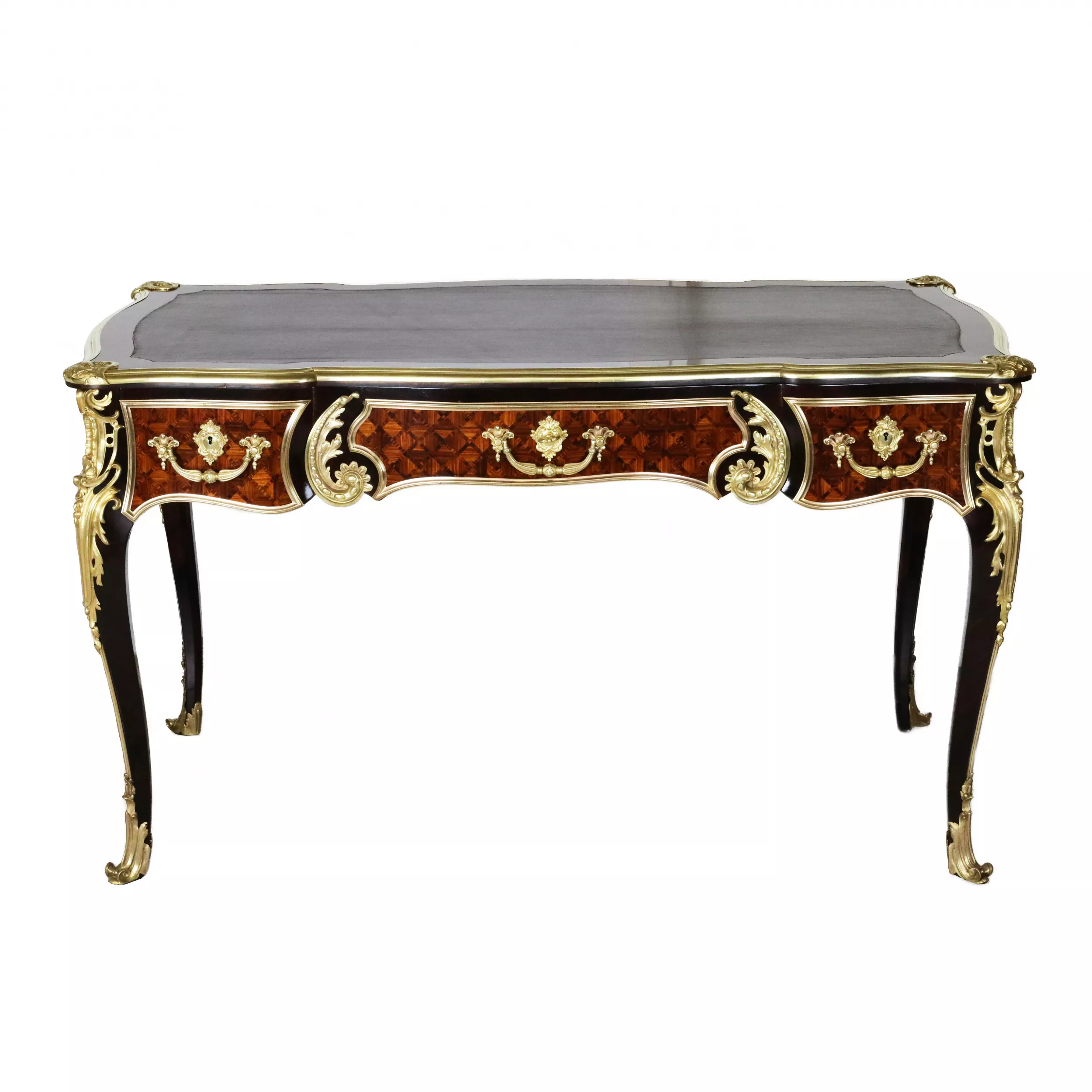 LOUIS XV STYLE WRITING DESK FRANCE, SECOND HALF OF THE 19TH CENTURY