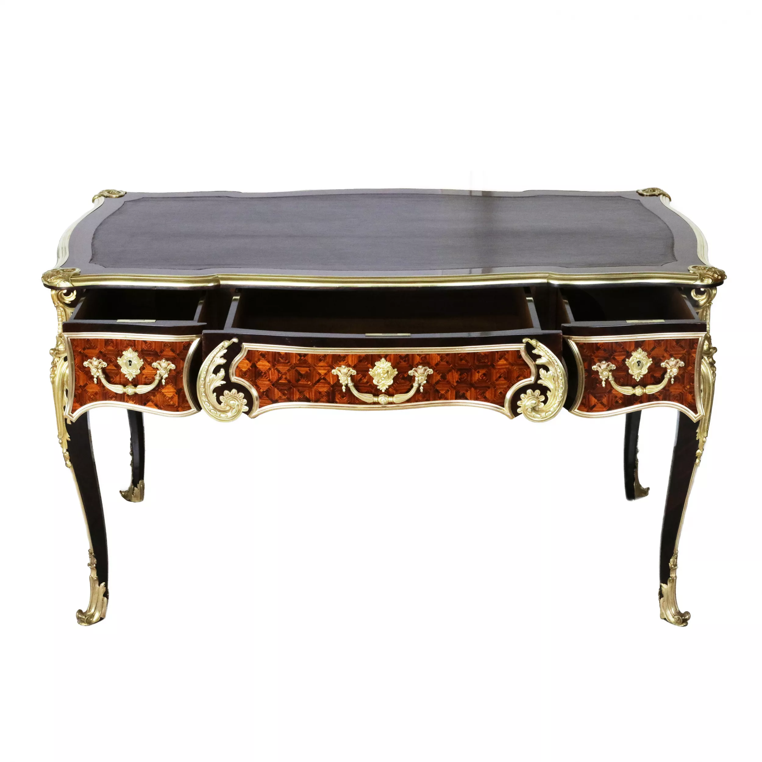 LOUIS XV STYLE WRITING DESK FRANCE, SECOND HALF OF THE 19TH CENTURY