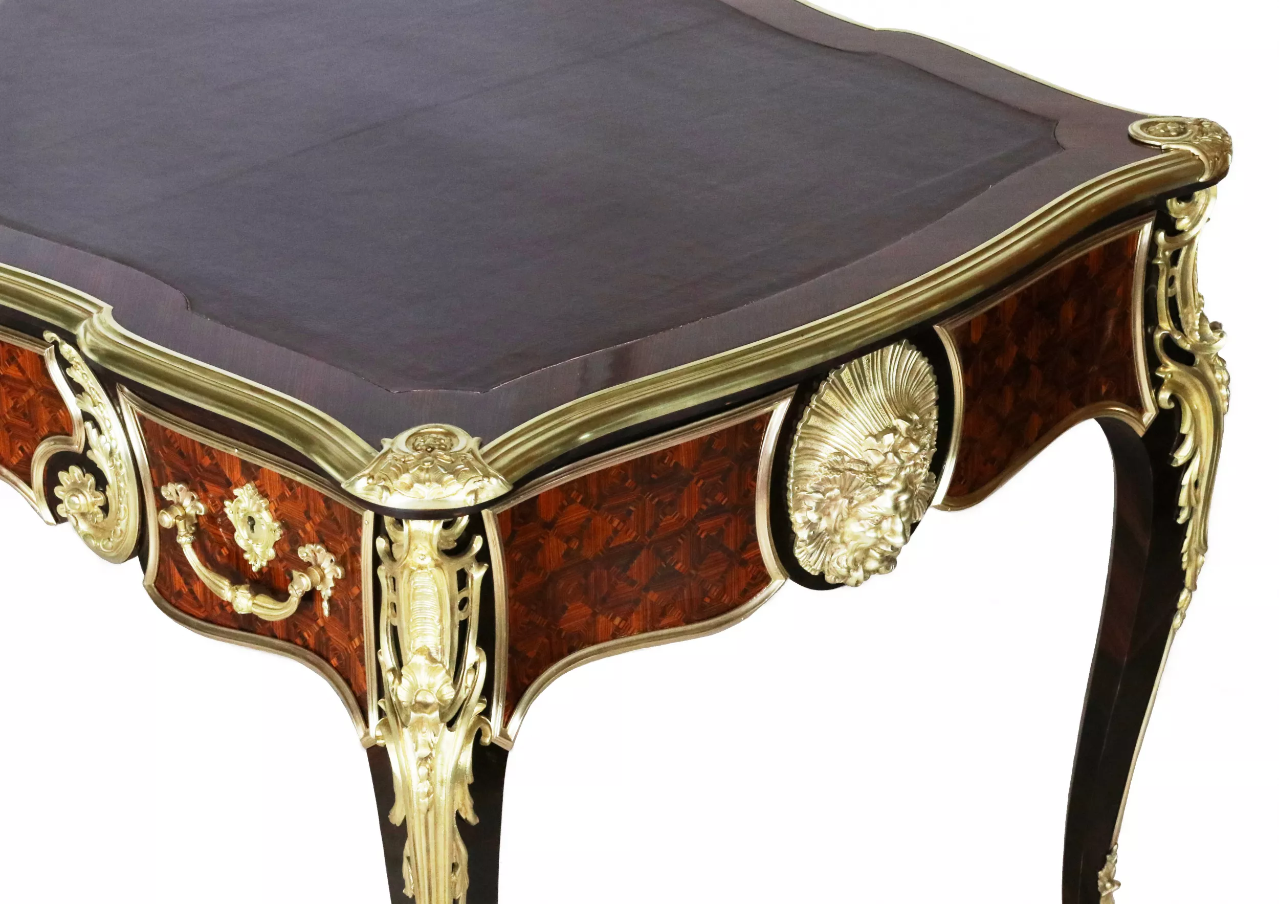 LOUIS XV STYLE WRITING DESK FRANCE, SECOND HALF OF THE 19TH CENTURY