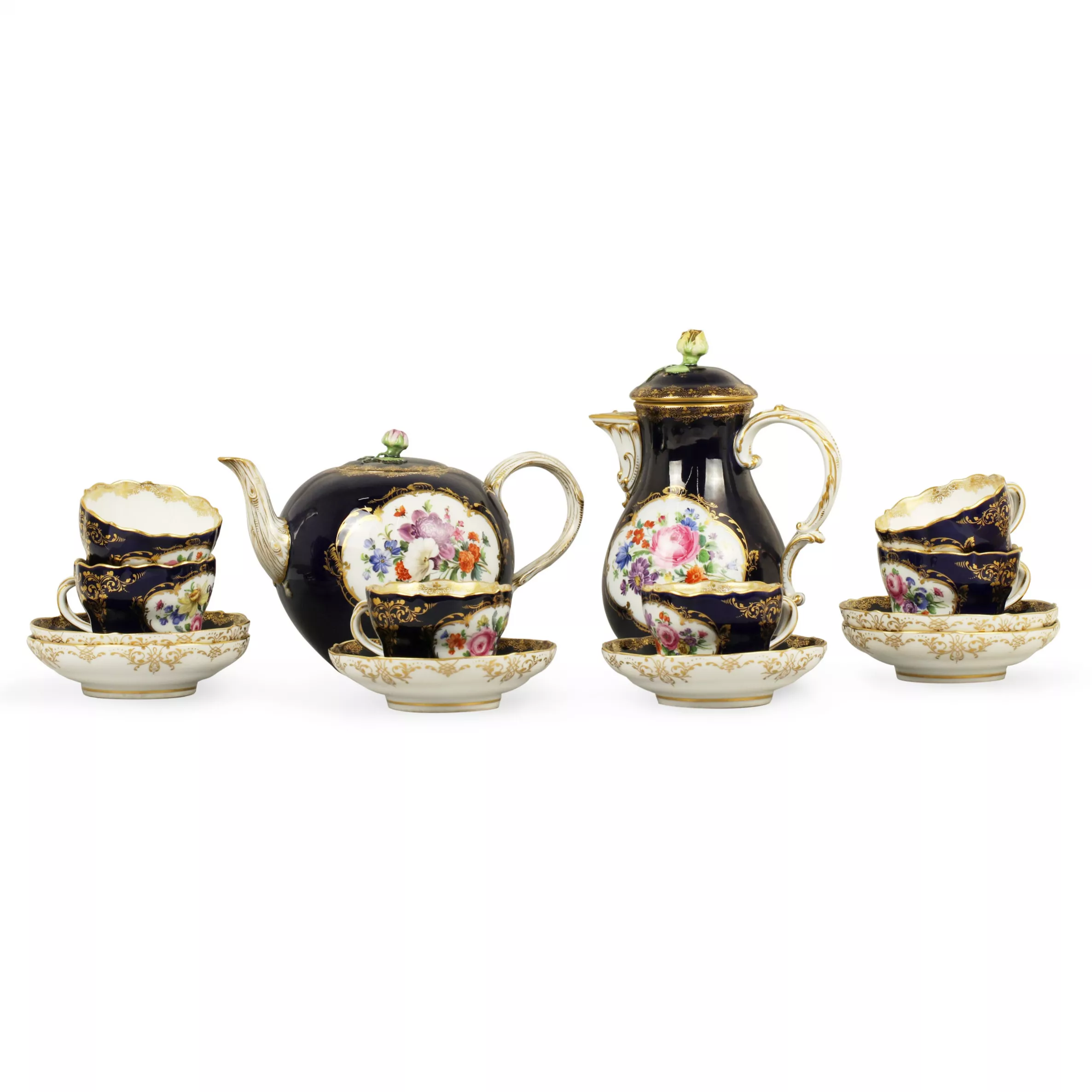 Service en porcelaine de Meissen. 