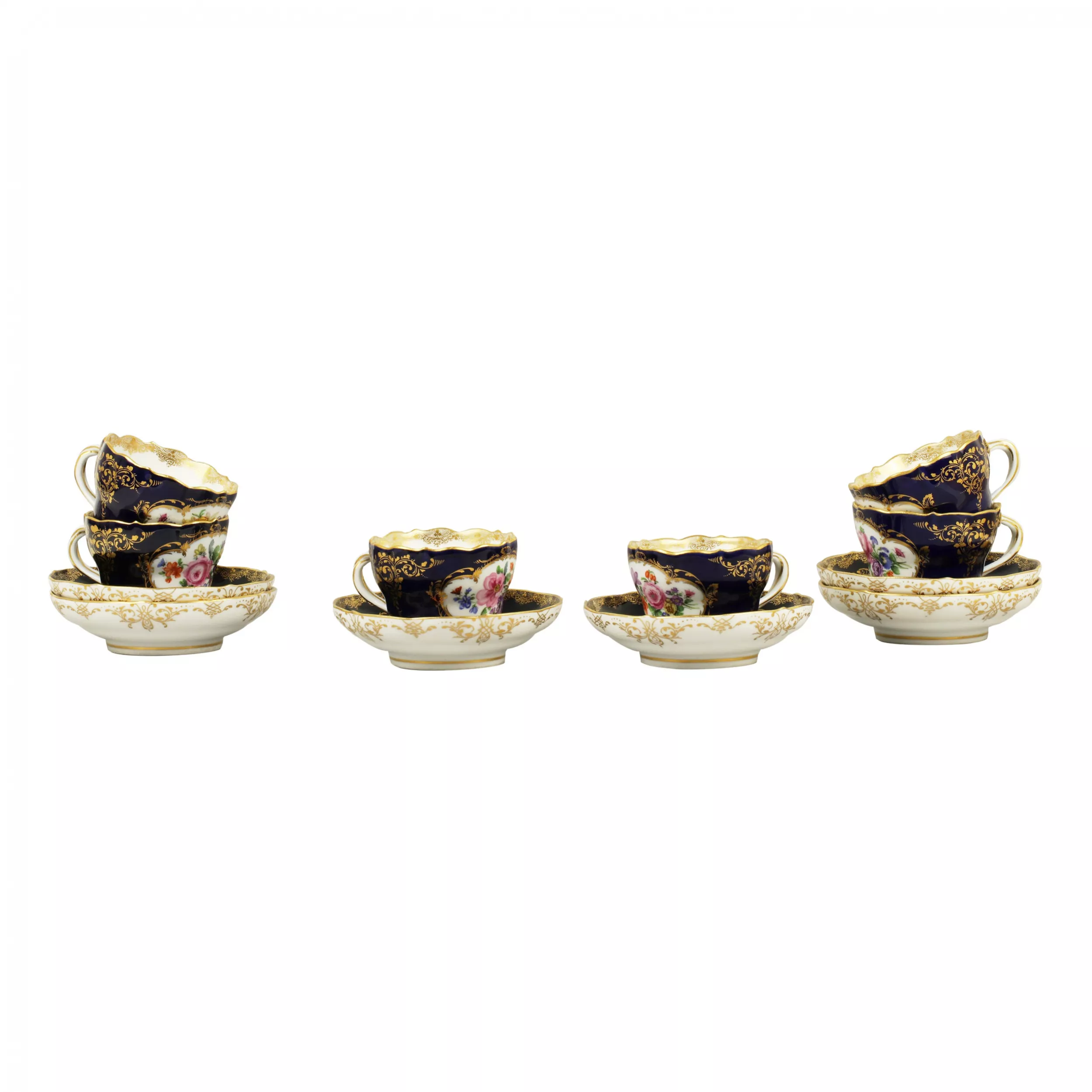 Service en porcelaine de Meissen. 