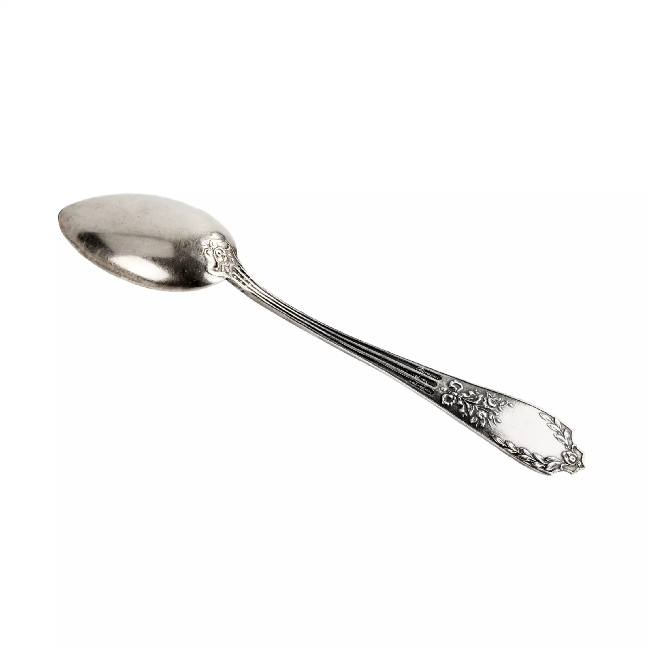 Set of silver teaspoons 