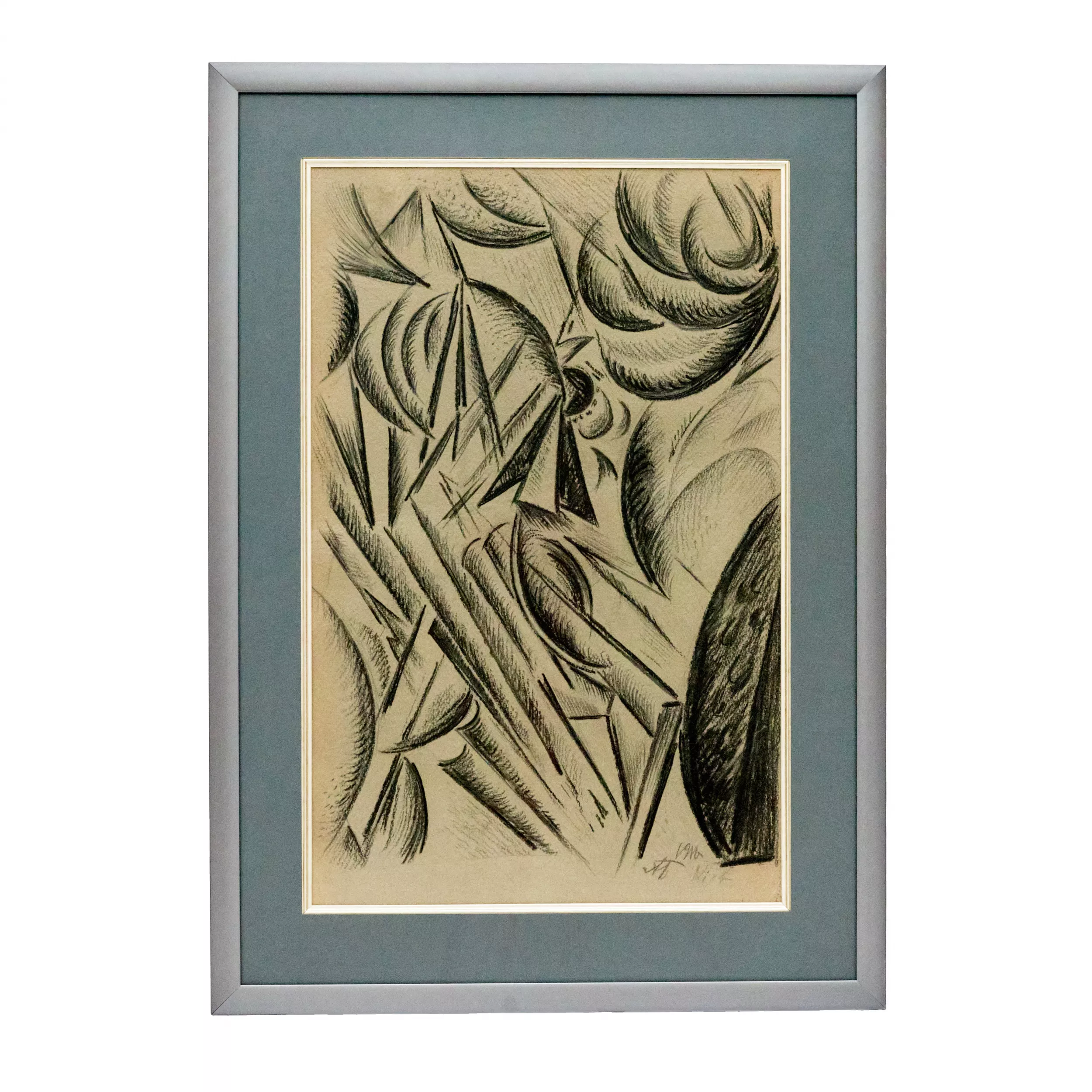 Alexandre Constantinovitch Bogomazov. Composition abstraite. 1916 