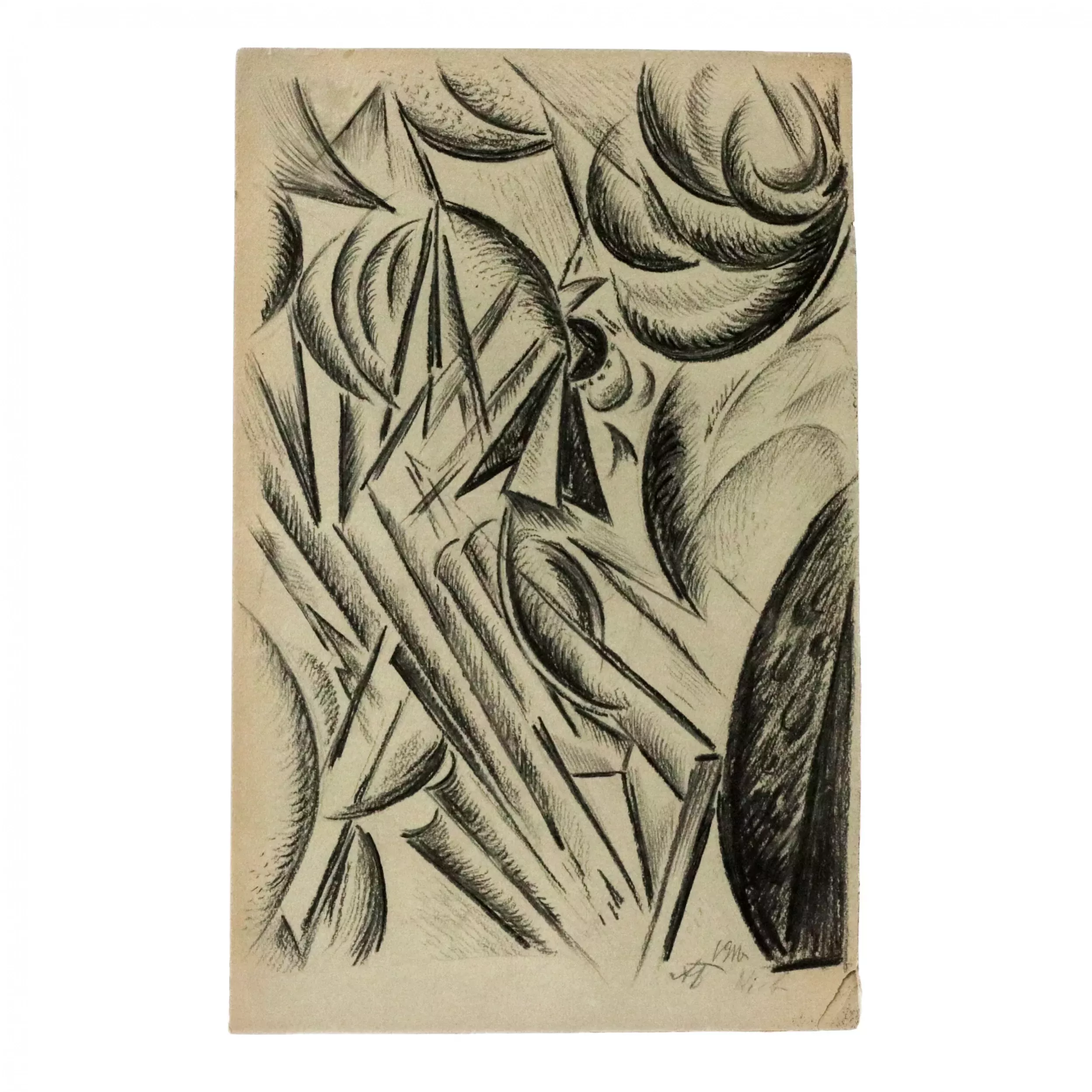 Alexandre Constantinovitch Bogomazov. Composition abstraite. 1916 