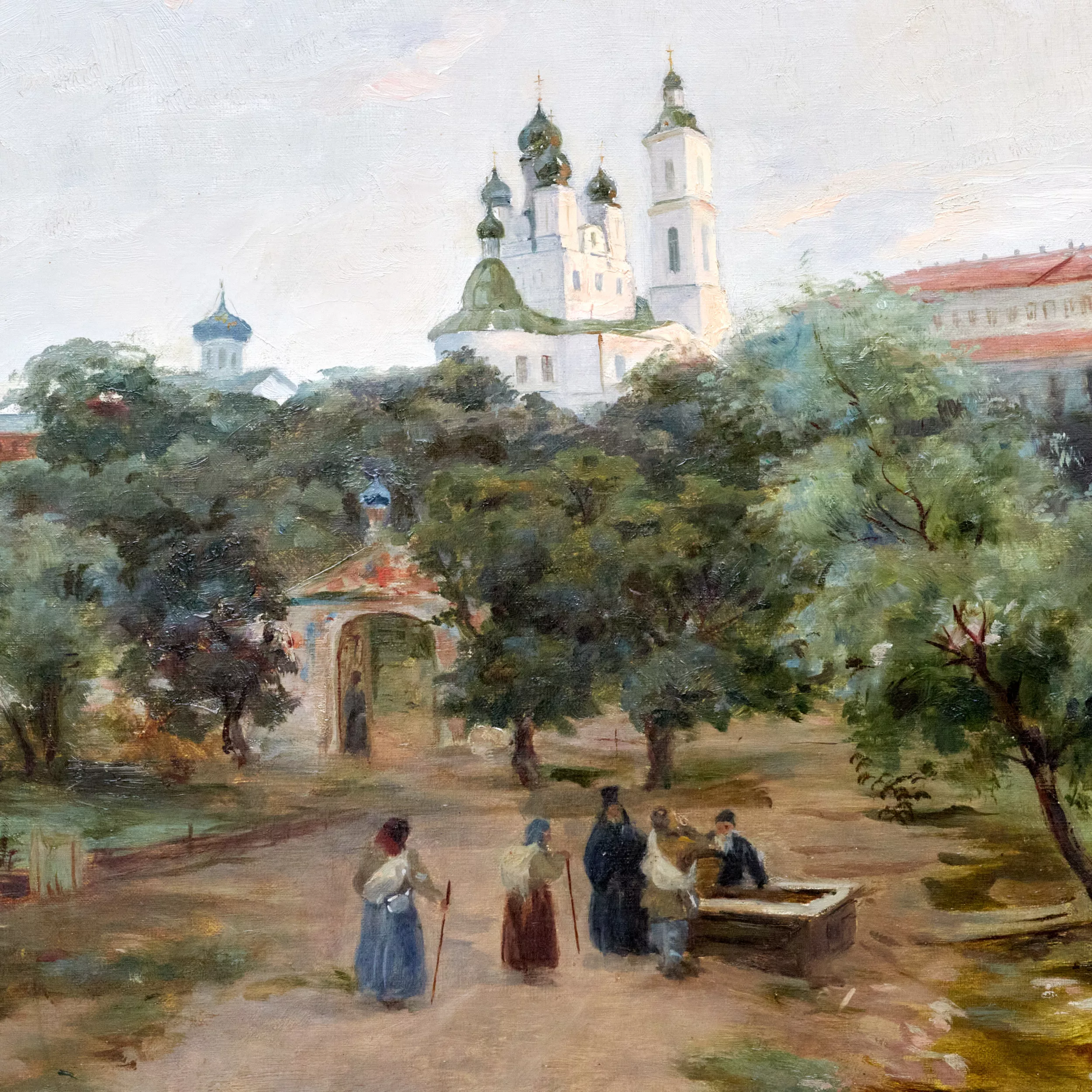 Paysage Route de la laure de Pochaev 
