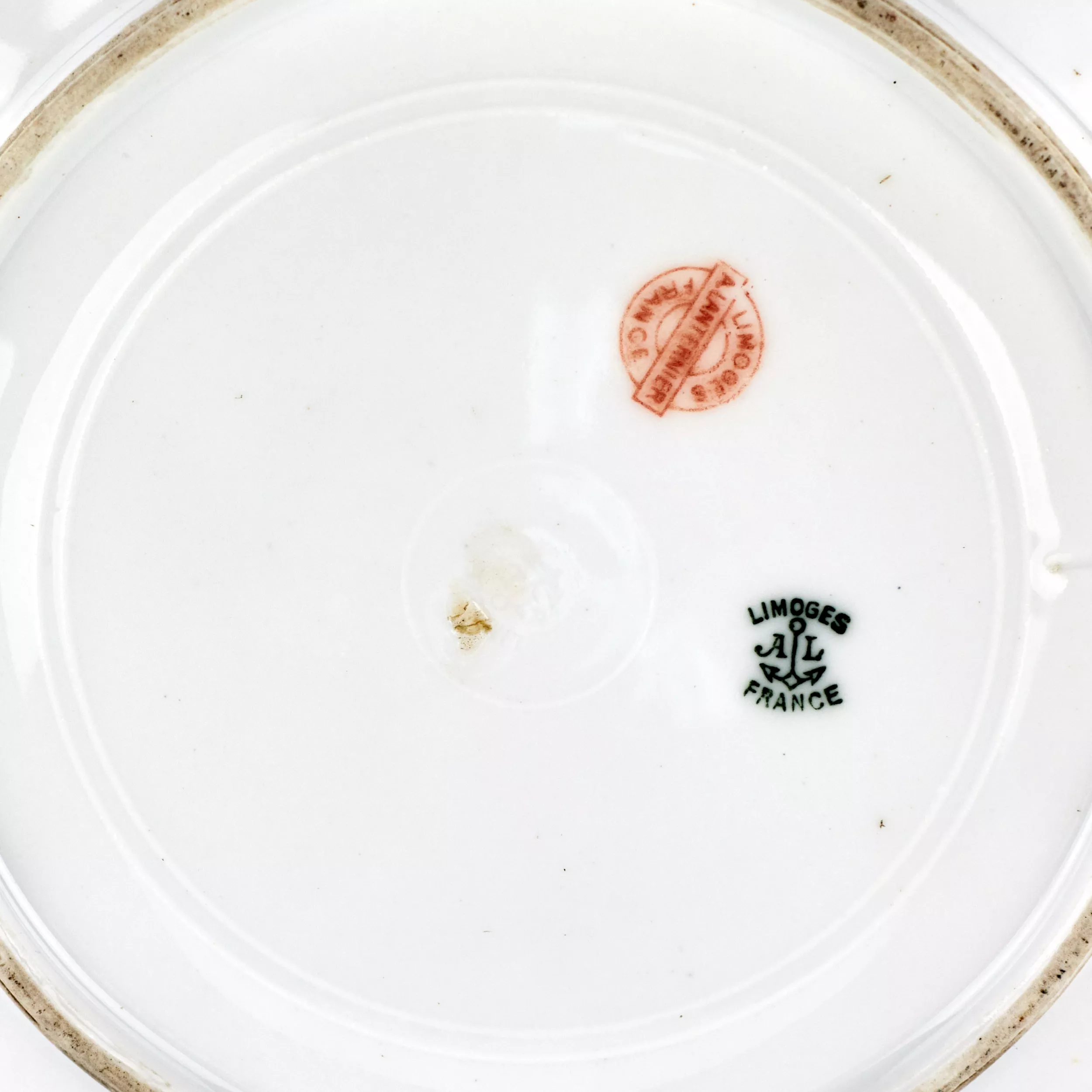 Porcelain service Limoges in the style of Art Nouveau. 20th century. 