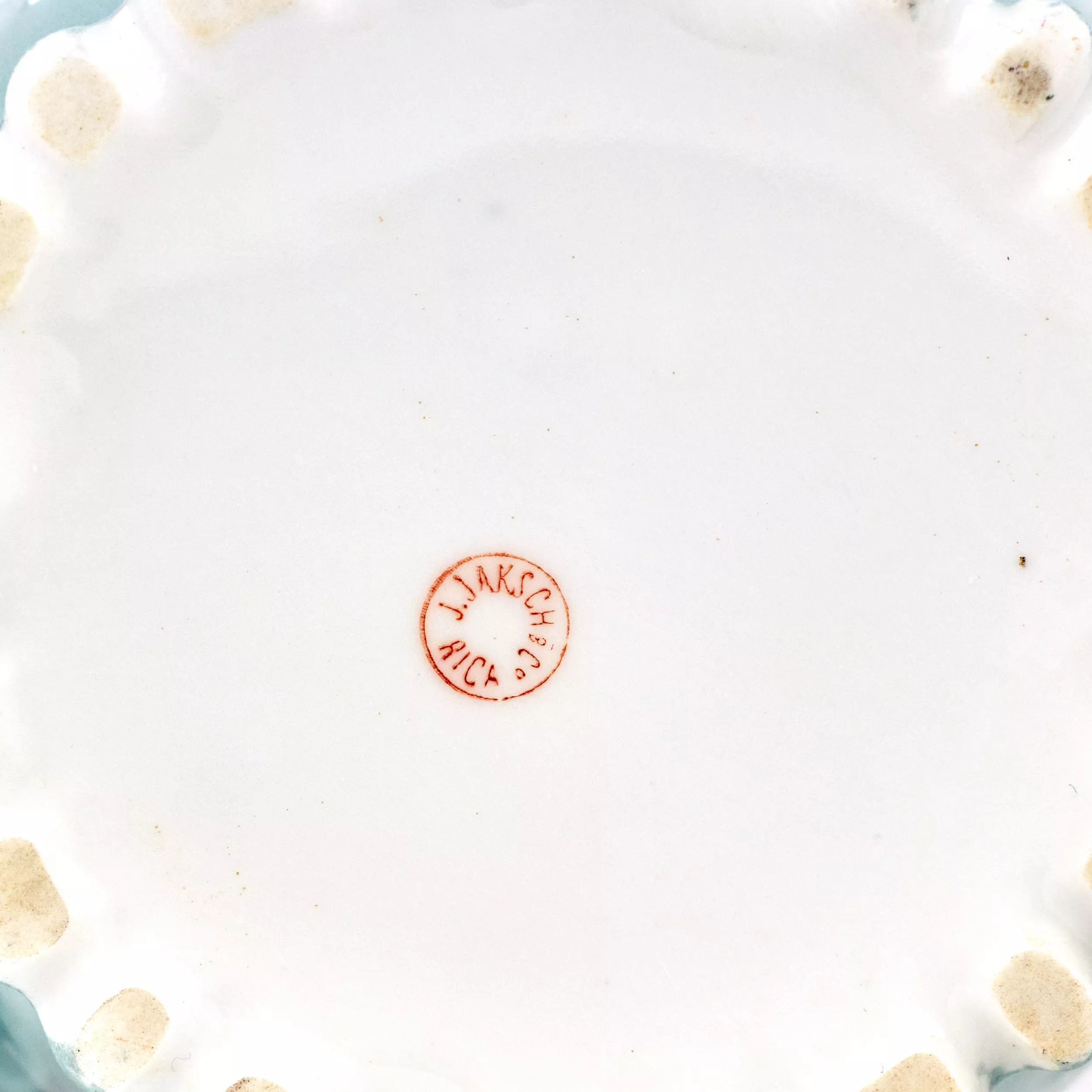 Delicate, porcelain, tea and coffee service, in neo-baroque forms. J.Jaksch&co. Riga. 