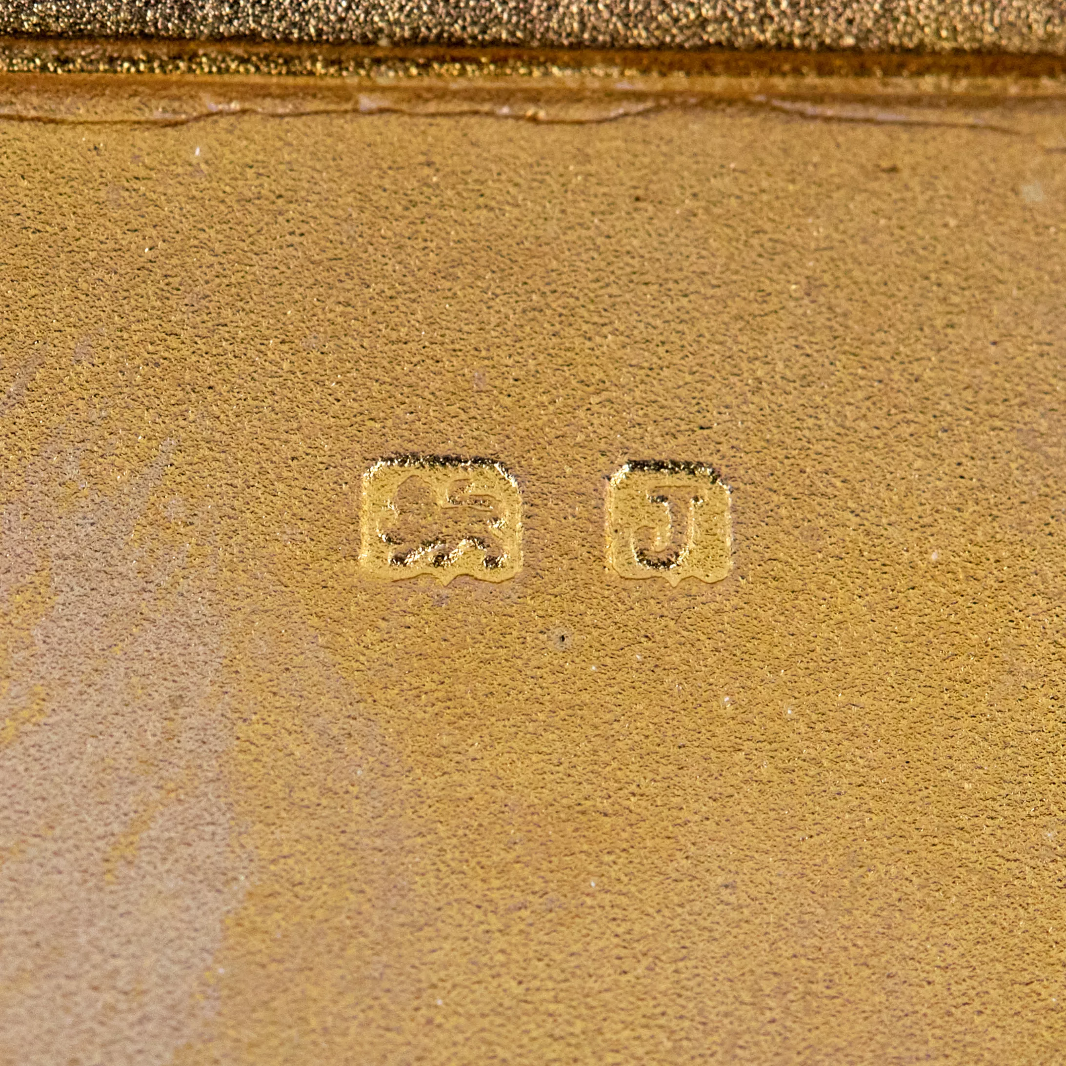 NÉCESSAIRE DE FUMEUR ANGLAIS EN ARGENT ET ÉMAIL GUILLOCHÉ. J. GLOSTER LTD. BIRMINGHAM, ANGLETERRE, ANNÉES 1910.