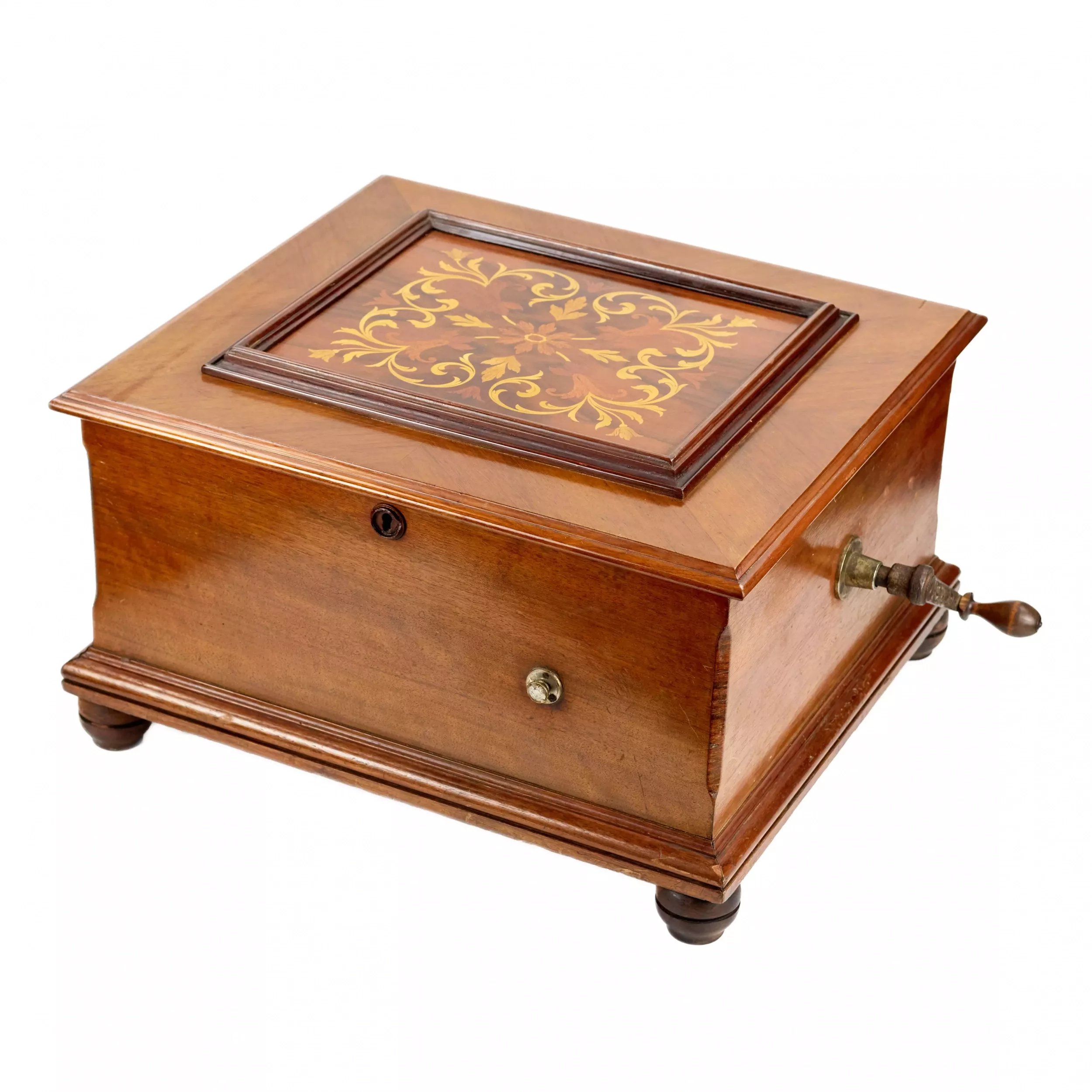 SYMPHONION DISC MUSIC BOX. LEIPZIG, GERMANY, LATE 19TH CENTURY