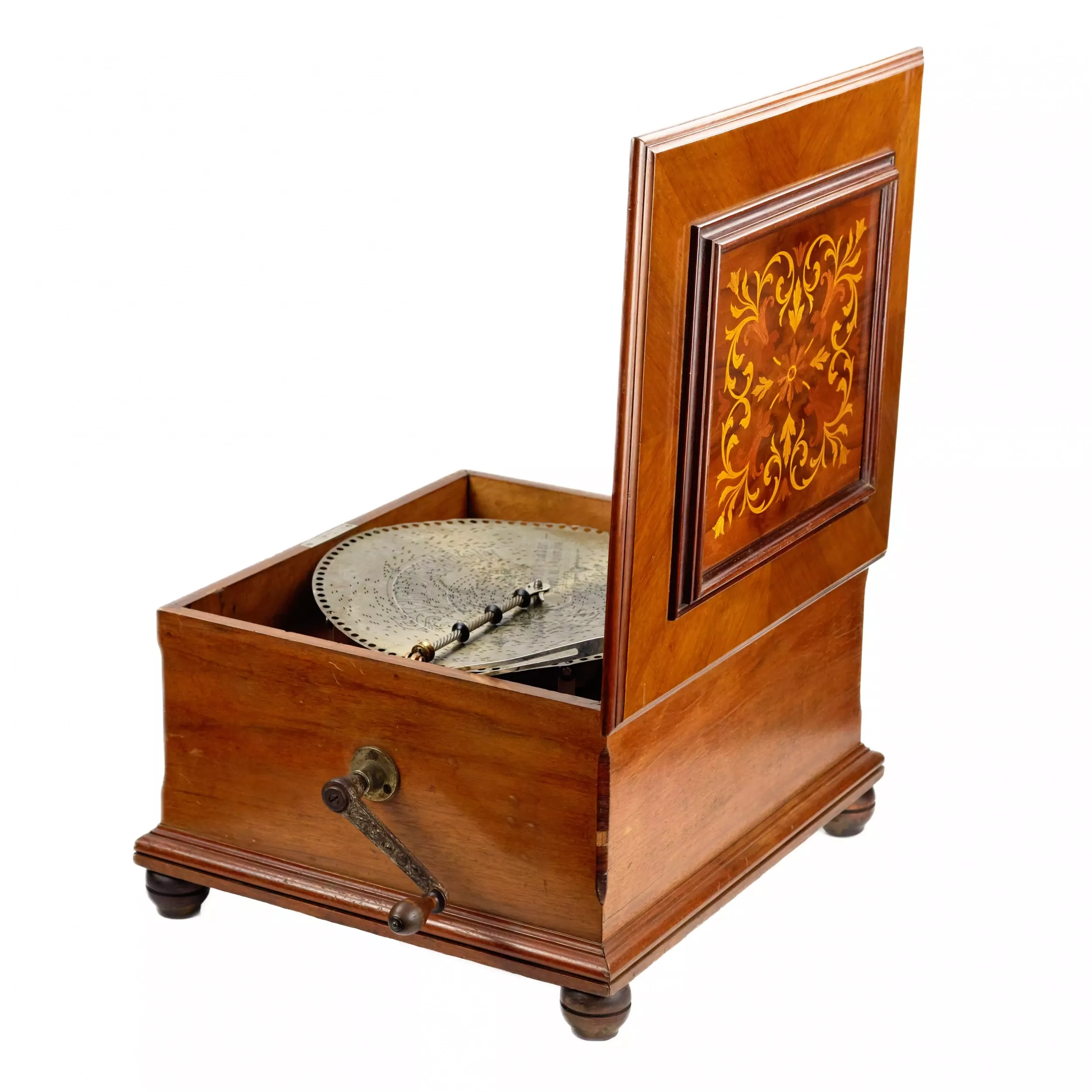 SYMPHONION DISC MUSIC BOX. LEIPZIG, GERMANY, LATE 19TH CENTURY