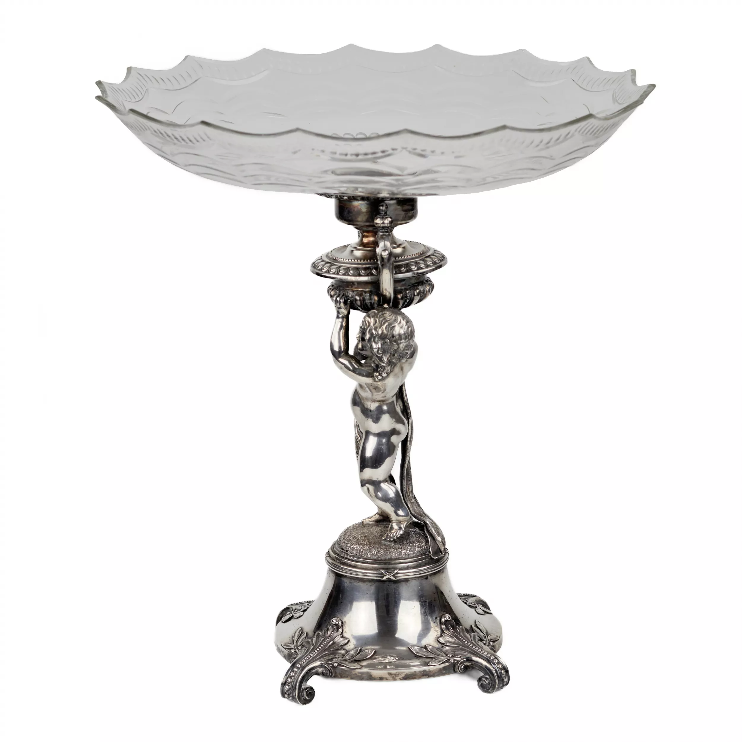 Un vase impressionnant et fruite du maître finlandais Faberge Victor Aarne. Vyborg. 1923 