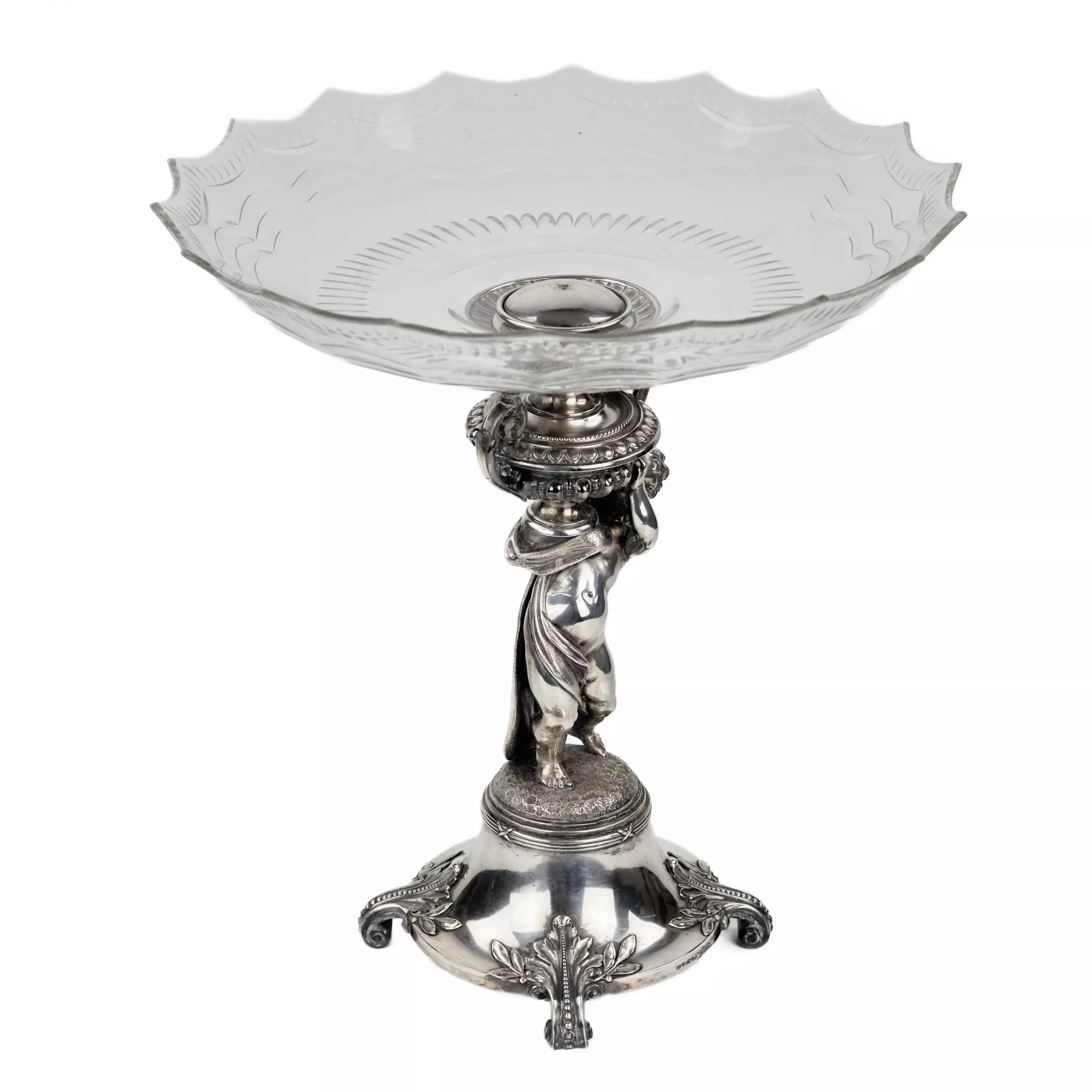 Un vase impressionnant et fruite du maître finlandais Faberge Victor Aarne. Vyborg. 1923 